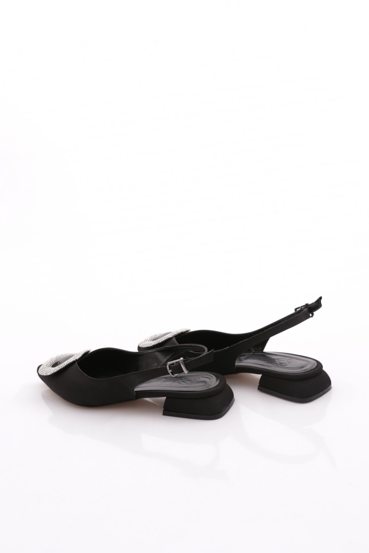 Dgn Siyah Dgn Topuklu 413 Kadin Ayakkabi