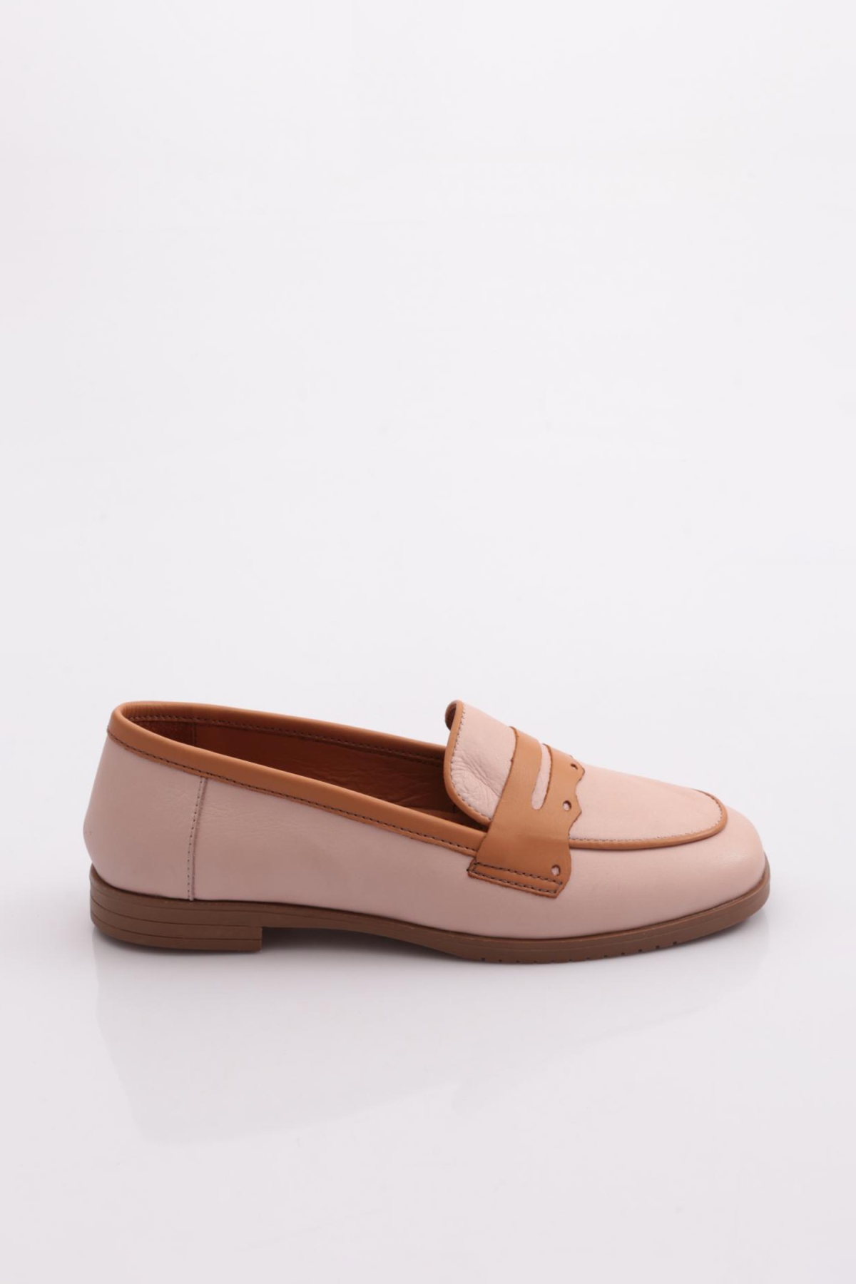 Dgn Dgn Pembe 010-1 Kadin Loafer Ayakkabi Flo'da! Pembe - 2. görsel