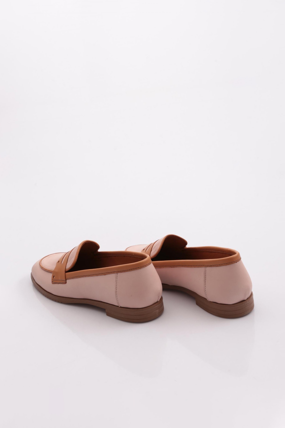 Dgn Dgn Pembe 010-1 Kadin Loafer Ayakkabi Flo'da! Pembe - 4. görsel