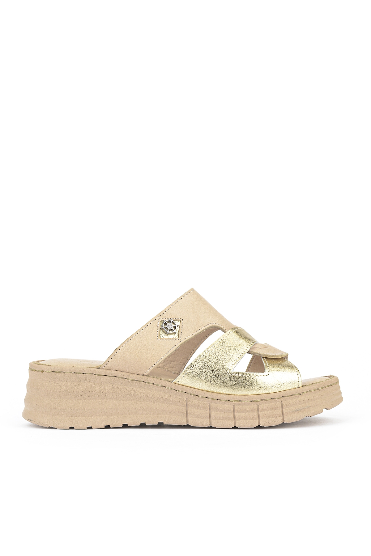 Ziya Siyah Ziya Hakiki Deri Kadın Konfor Terlik 1611008Z453