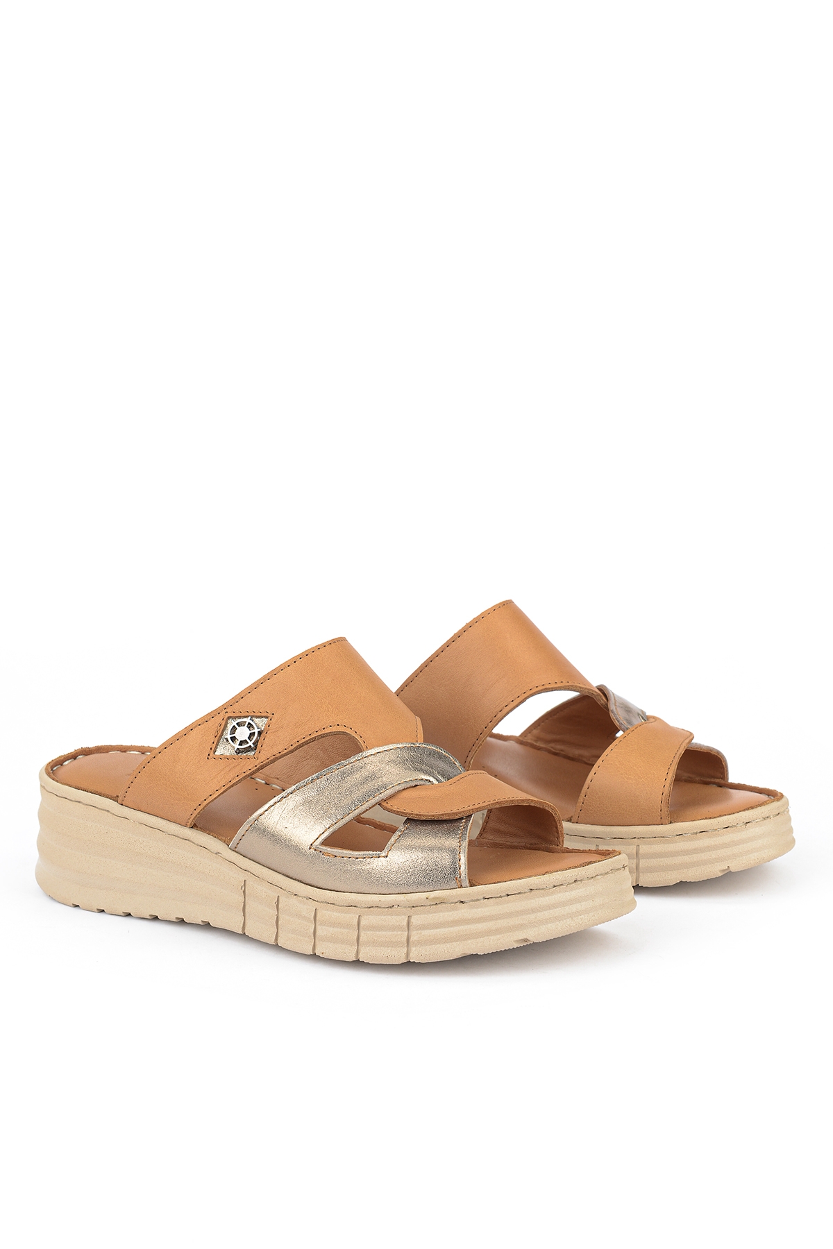 Ziya Siyah Ziya Hakiki Deri Kadın Konfor Terlik 1611008Z453