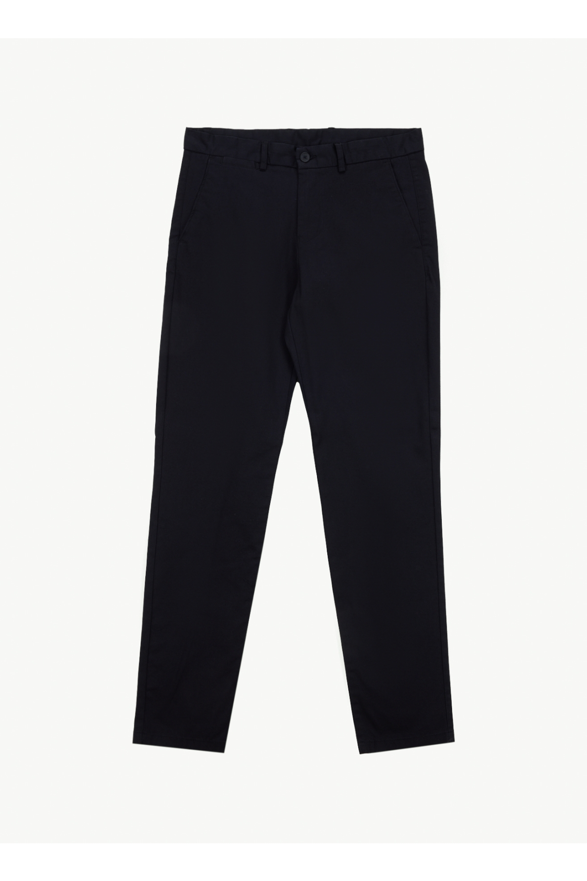 Fabrika Normal Bel Normal Paça Siyah Erkek Chino Pantolon F6SM-PNT 2501