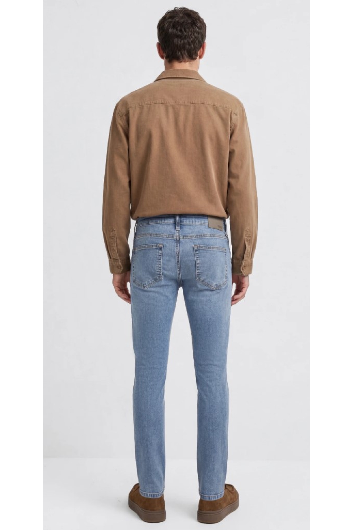 M00424A1497 James Mid Blue Comfort Jean Pantolon Erkek Kot