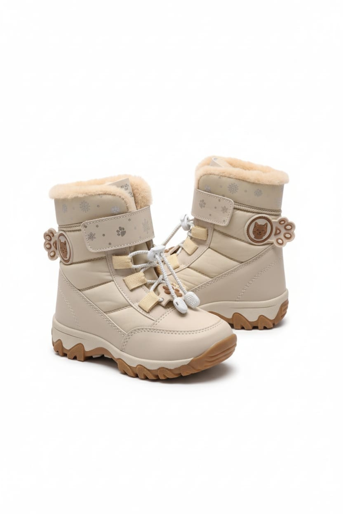 Mcdark Mcdark Bej NDR Çocuk Kürklü Bot Flo'da! Bej - 2. görsel