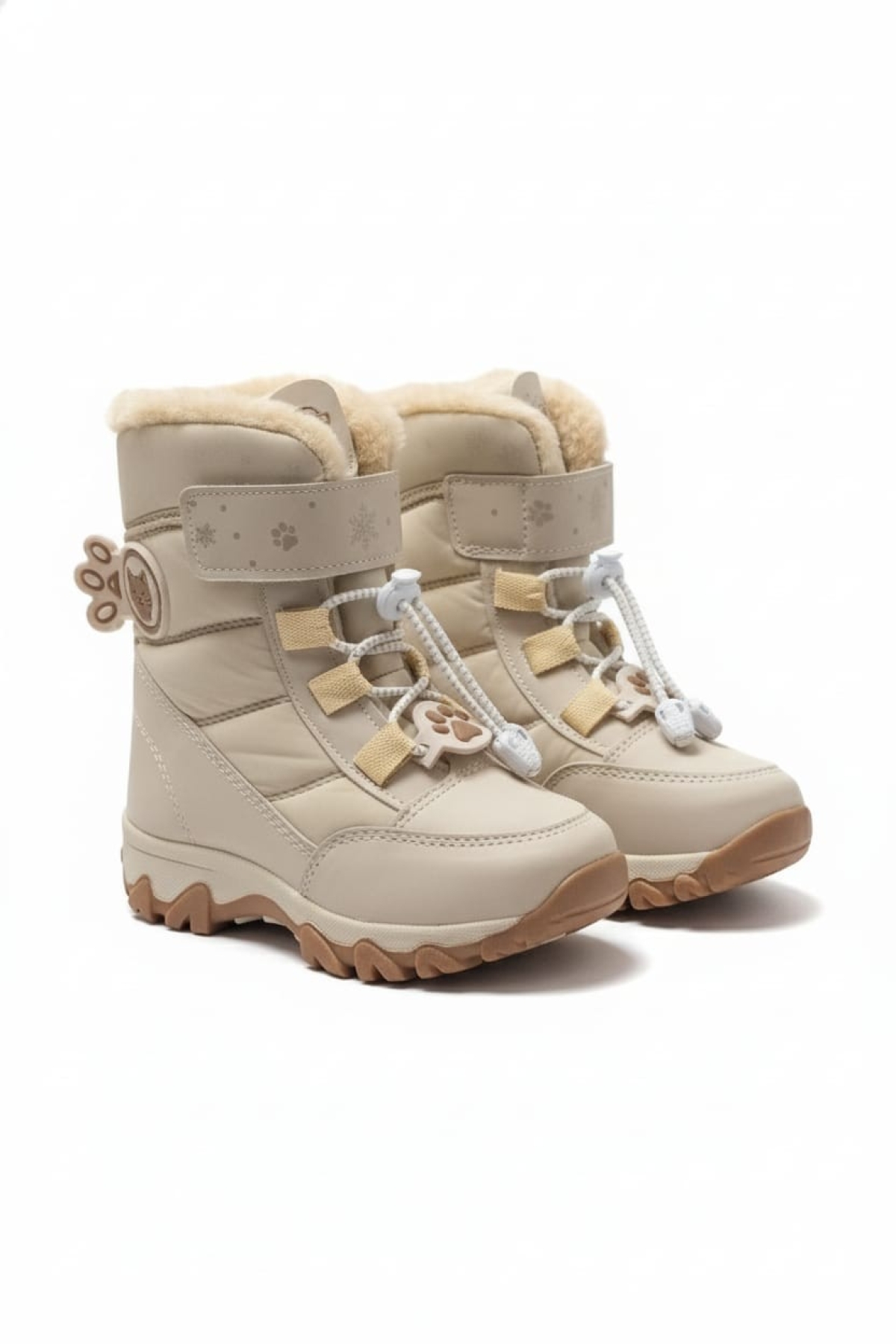 Mcdark Mcdark Bej NDR Çocuk Kürklü Bot Flo'da! Bej - 5. görsel