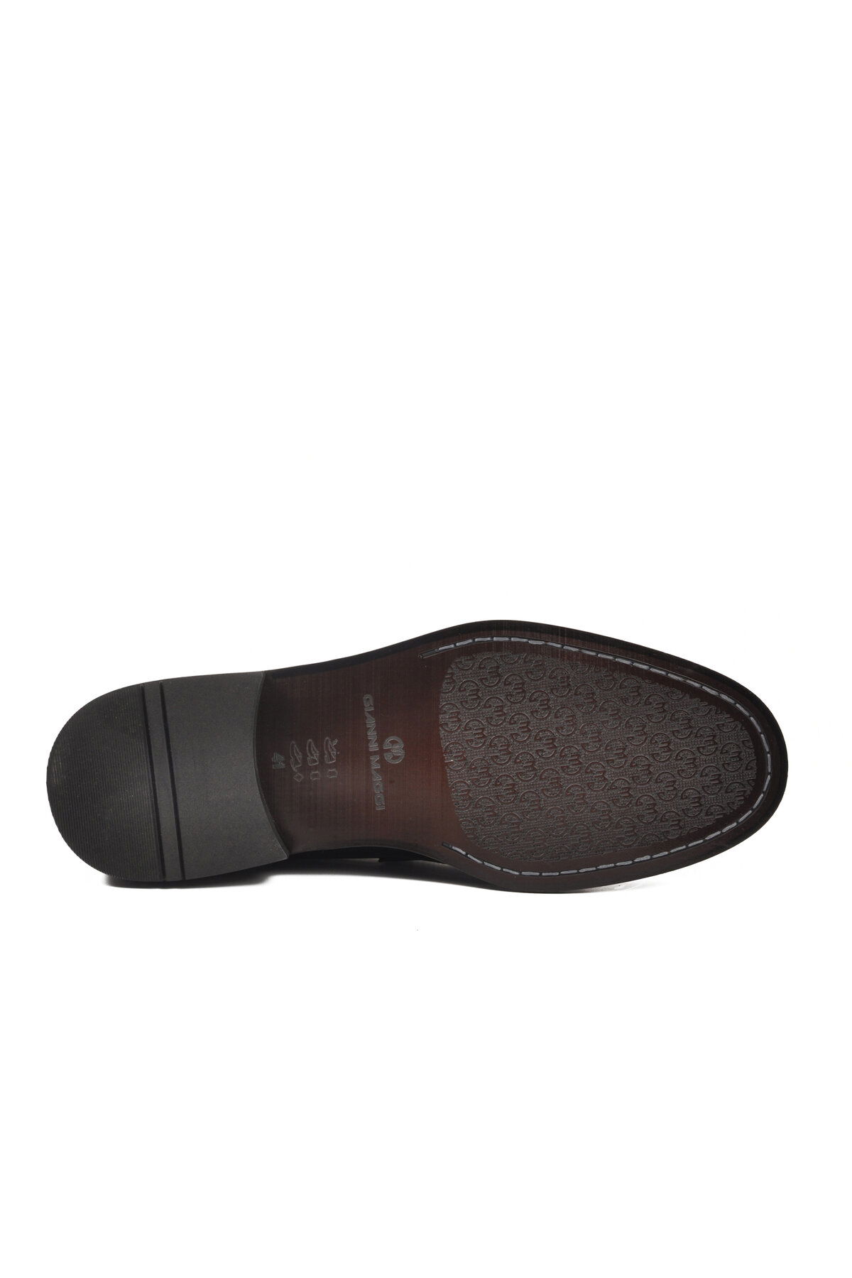 A Spor Kahverengi A Spor Aspor Rugan Hakiki Deri Erkek Klasik Ayakkabı