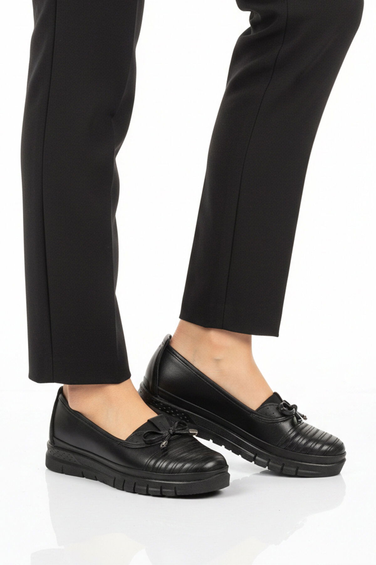 Ayakmod Siyah Ayakmod Hafif Kadın Casual Ayakkabı 1211 Z