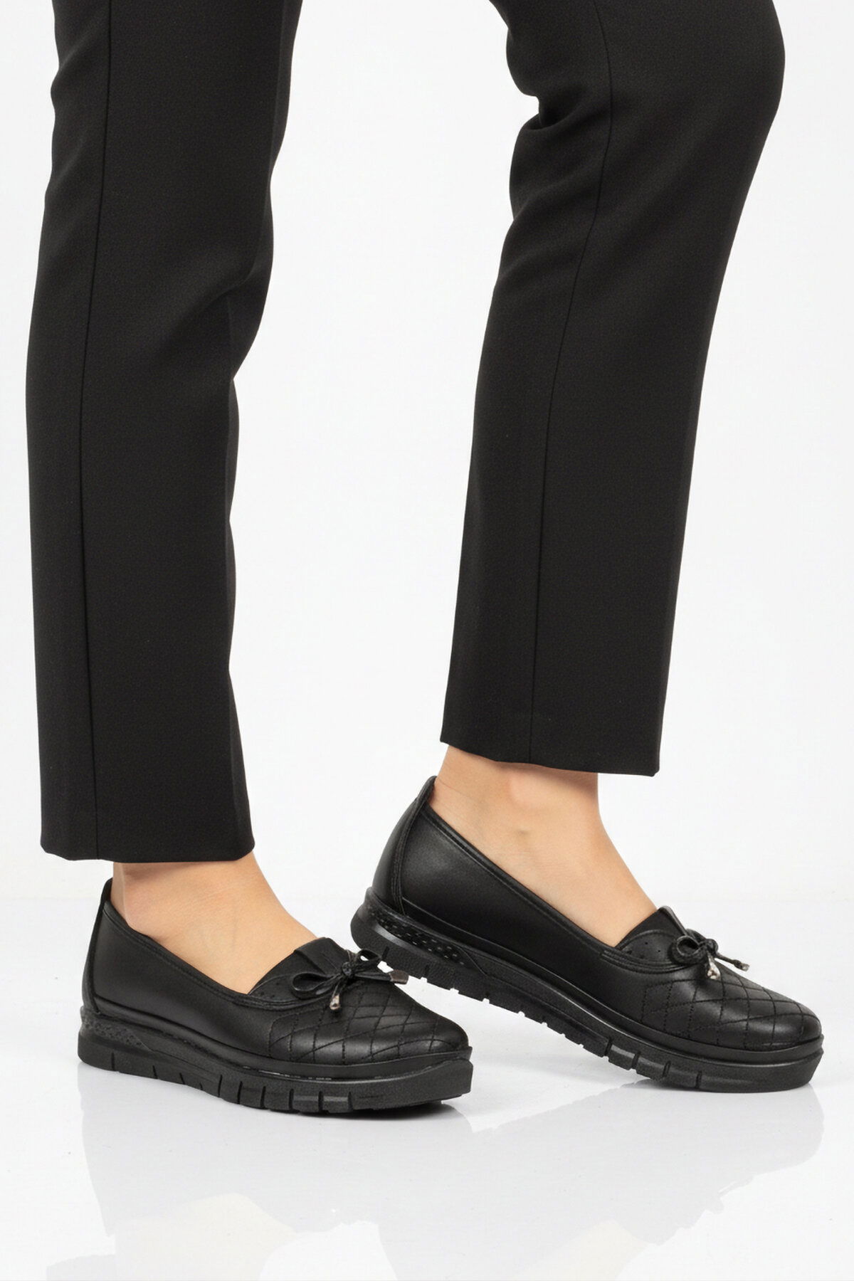 Ayakmod Siyah Ayakmod Hafif Kadın Casual Ayakkabı 1210 Z