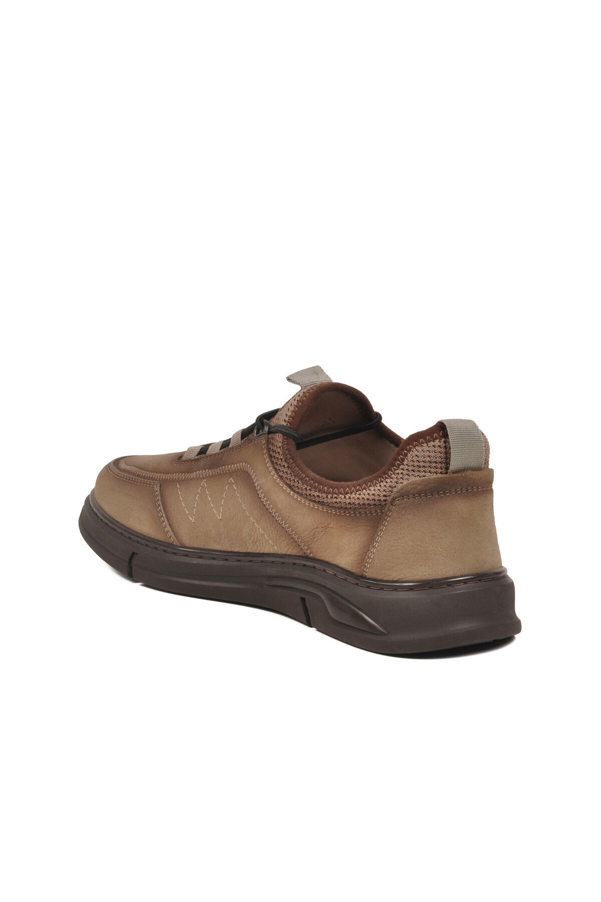 Ayakmod Kahverengi Ayakmod Nubuk Toprak Hakiki Deri Erkek Casual Ayakkabı152-19462 M
