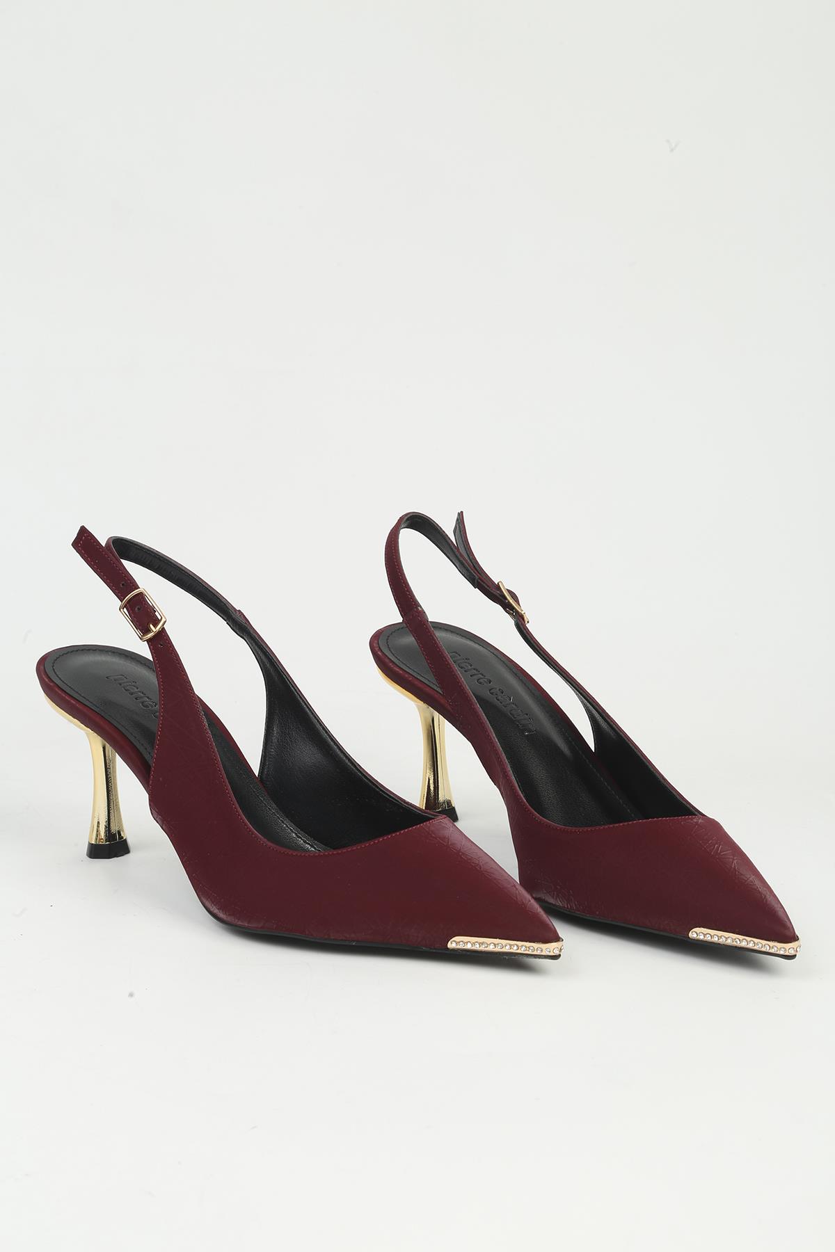 Pierre Cardin Bej Pierre Cardin Pc Kadın Topuklu Ayakkabı PC-55737