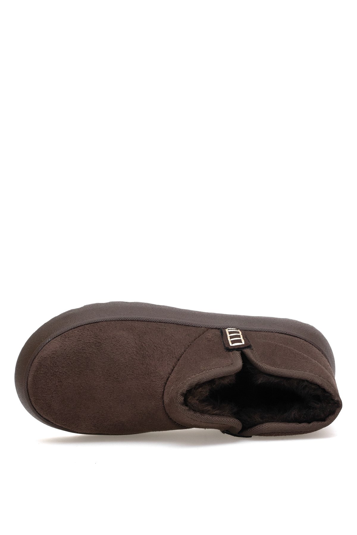 Ayakkabı Fuarı Kahverengi Ayakkabı Fuarı Elit OZRPT501 Kadın Süet Düz Bot