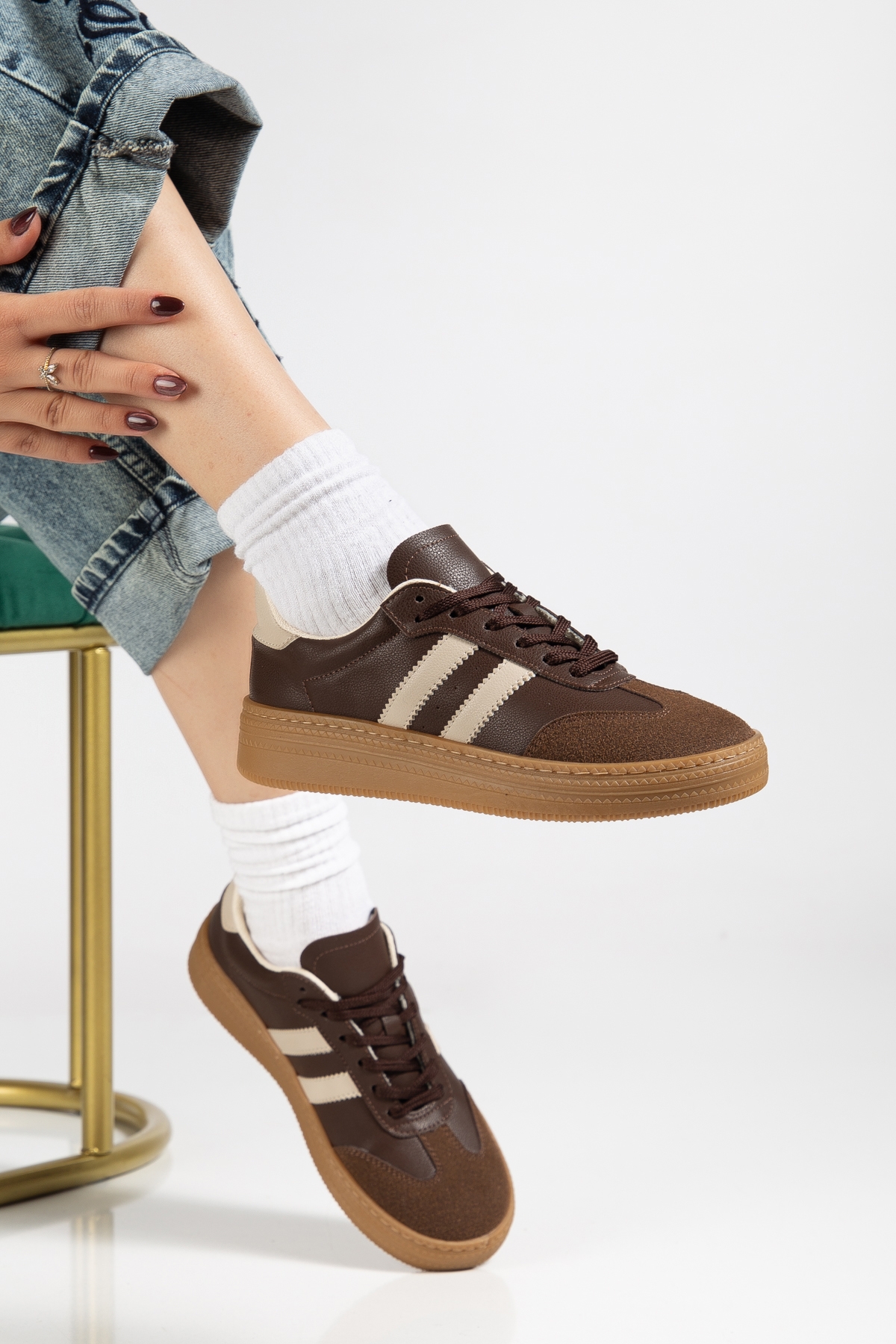 Tonny Black Siyah Tonny Black Rahat Kalip Kadın Kadın Yumuşak Deri Sneaker