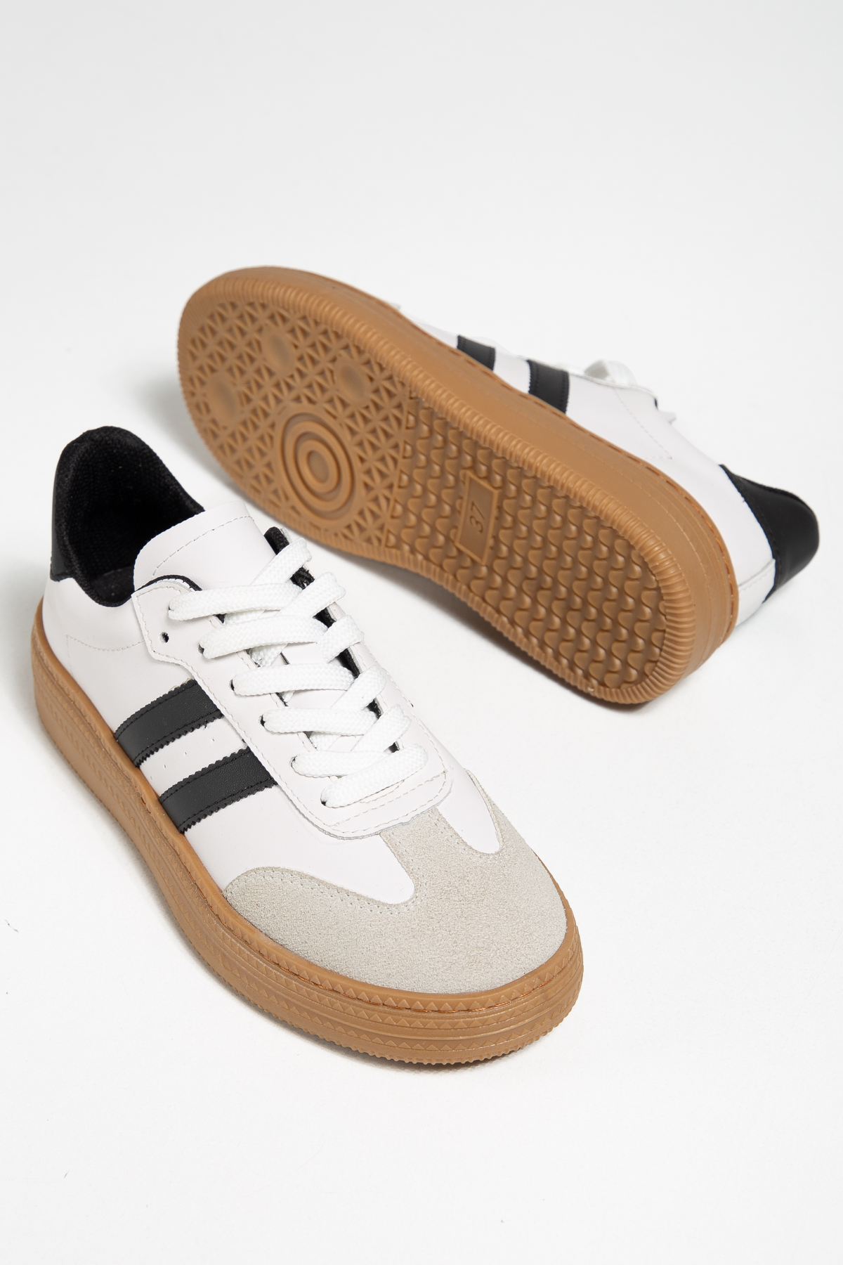 Tonny Black Siyah Tonny Black Rahat Kalip Kadın Kadın Yumuşak Deri Sneaker