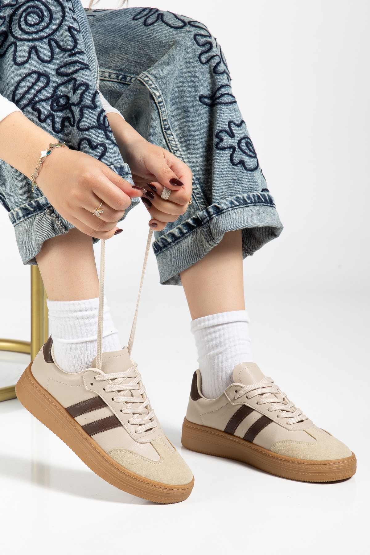 Tonny Black Siyah Tonny Black Rahat Kalip Kadın Kadın Yumuşak Deri Sneaker