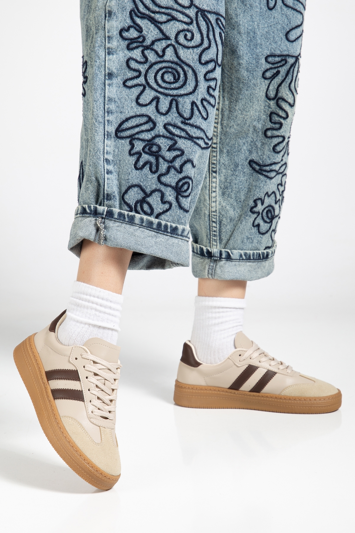 Tonny Black Siyah Tonny Black Rahat Kalip Kadın Kadın Yumuşak Deri Sneaker