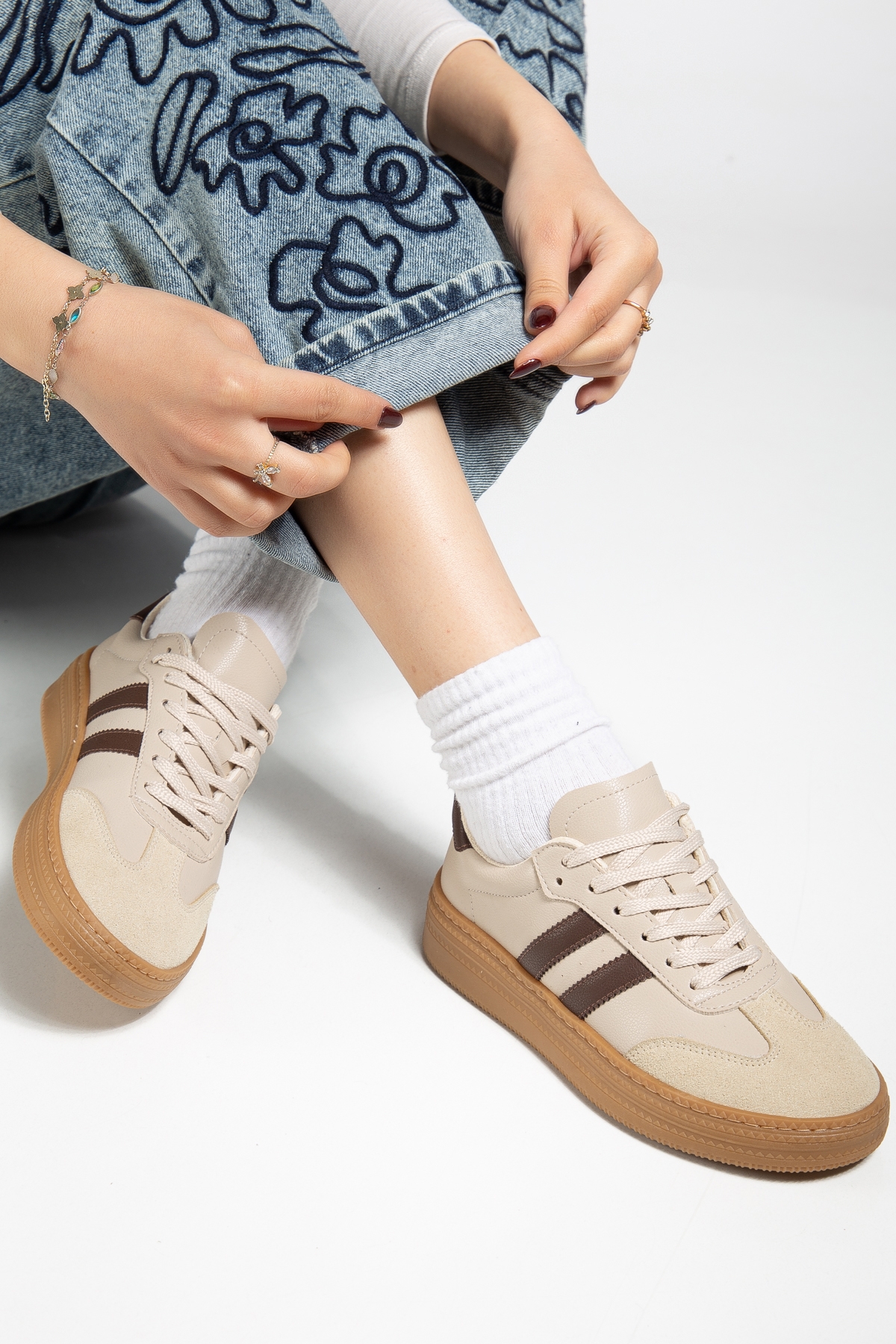 Tonny Black Siyah Tonny Black Rahat Kalip Kadın Kadın Yumuşak Deri Sneaker