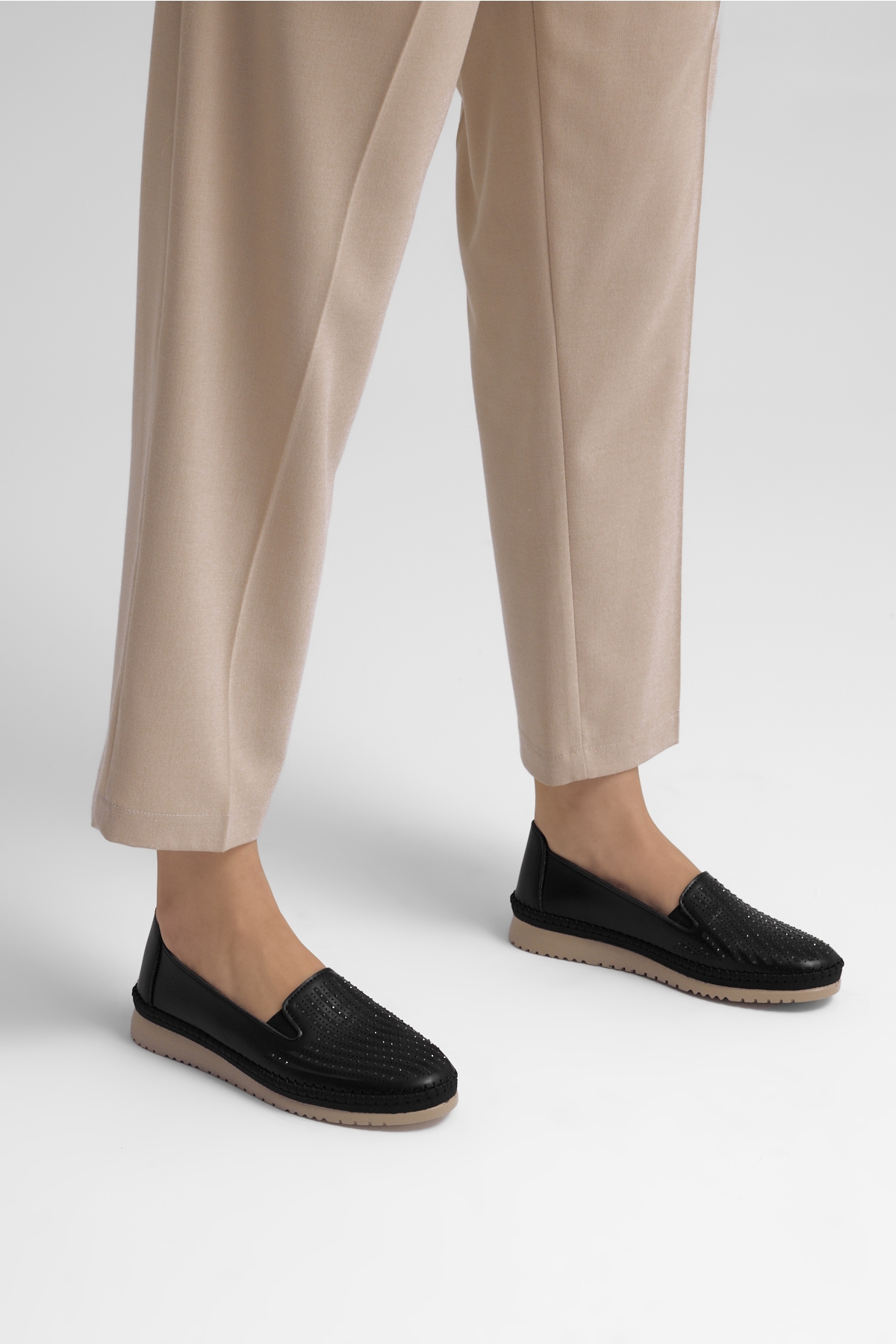 Tonny Black Siyah Tonny Black Poli Taban Kadın Casual Rahat Kalıp Ayakkabı