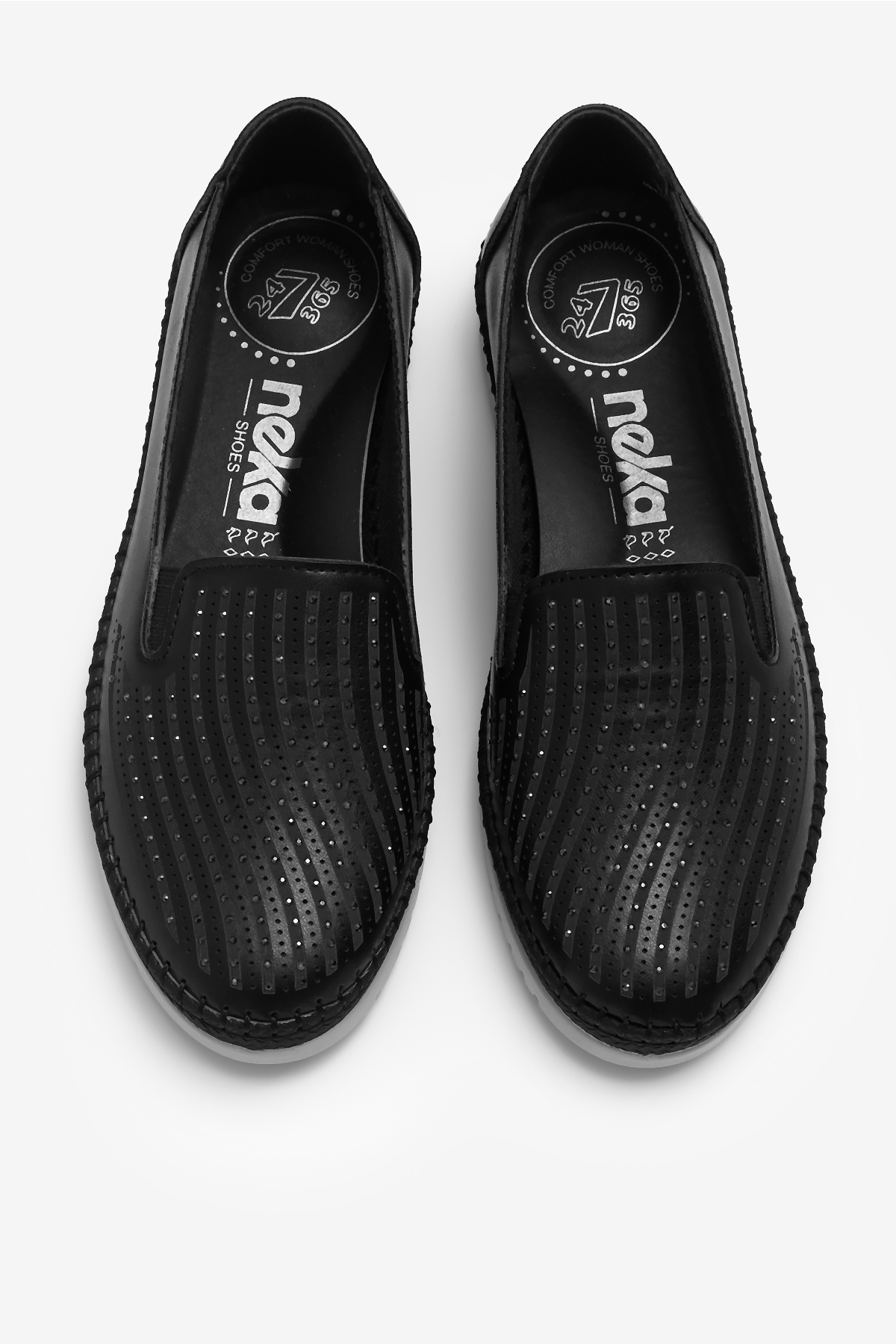 Tonny Black Siyah Tonny Black Poli Taban Kadın Casual Rahat Kalıp Ayakkabı