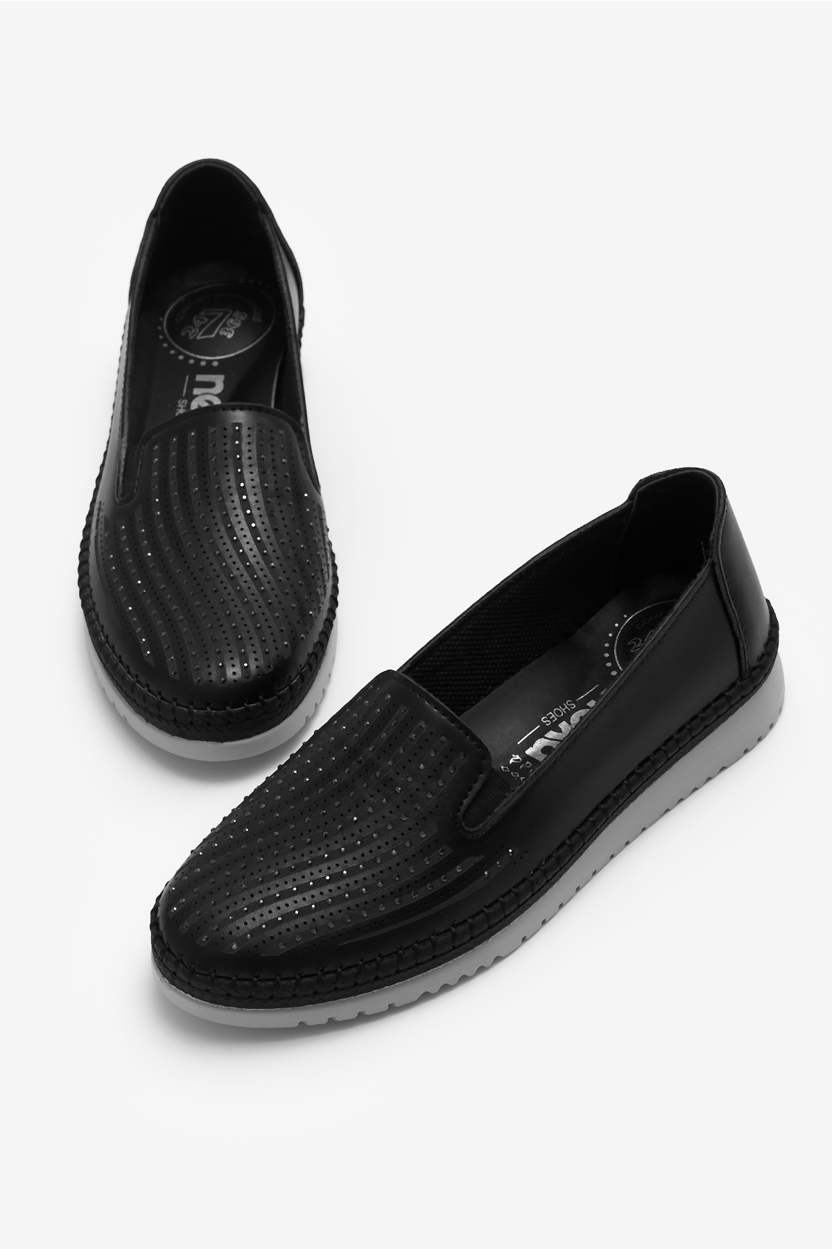 Tonny Black Siyah Tonny Black Poli Taban Kadın Casual Rahat Kalıp Ayakkabı