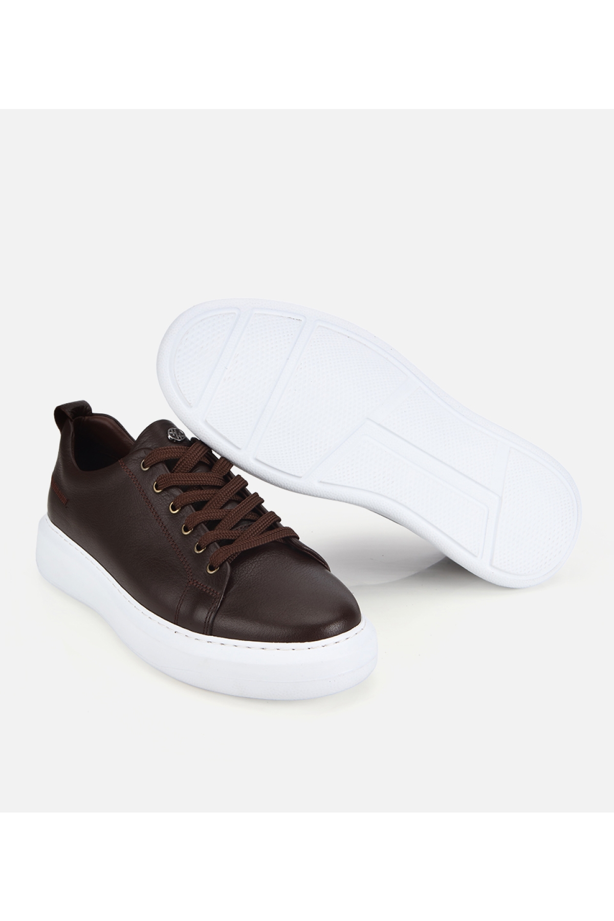 Hotiç Kahverengi Hotiç Deri Erkek Günlük Ayakkabı