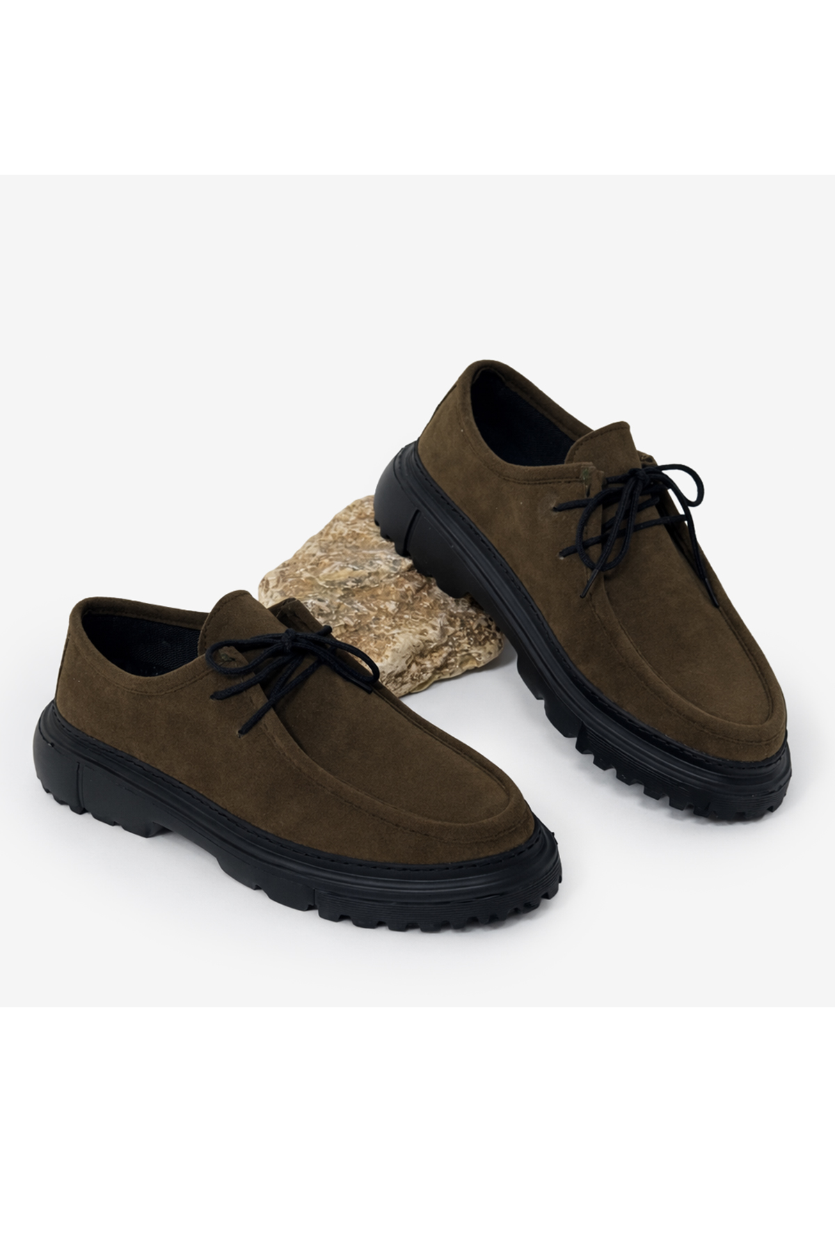 Tonny Black Kahverengi Tonny Black Süet Rahat Erkek Kalıp Erkek Ayakkabı