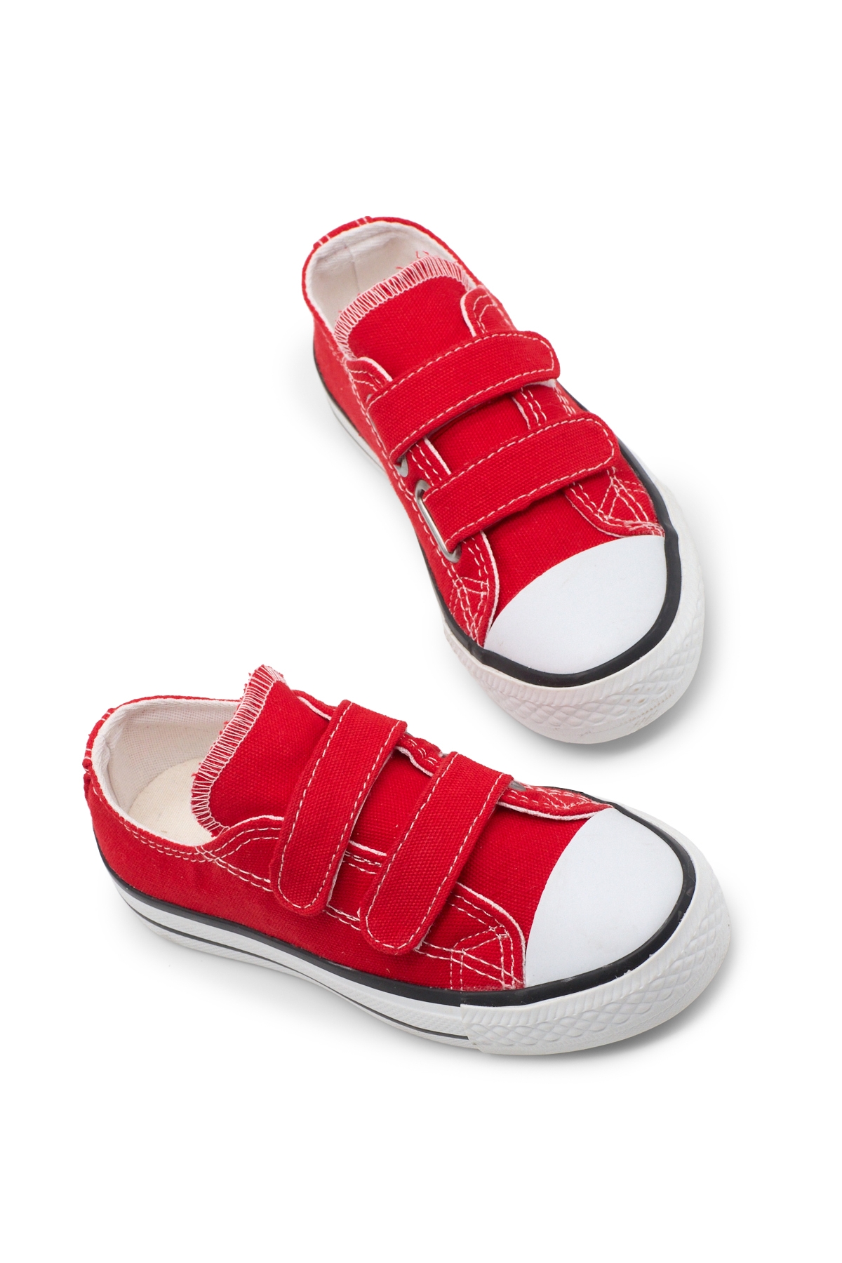 Tonny Black Yeşil Tonny Black Rahat Kalip Çocuk Unisex Çift Bantlı Ayakkabı