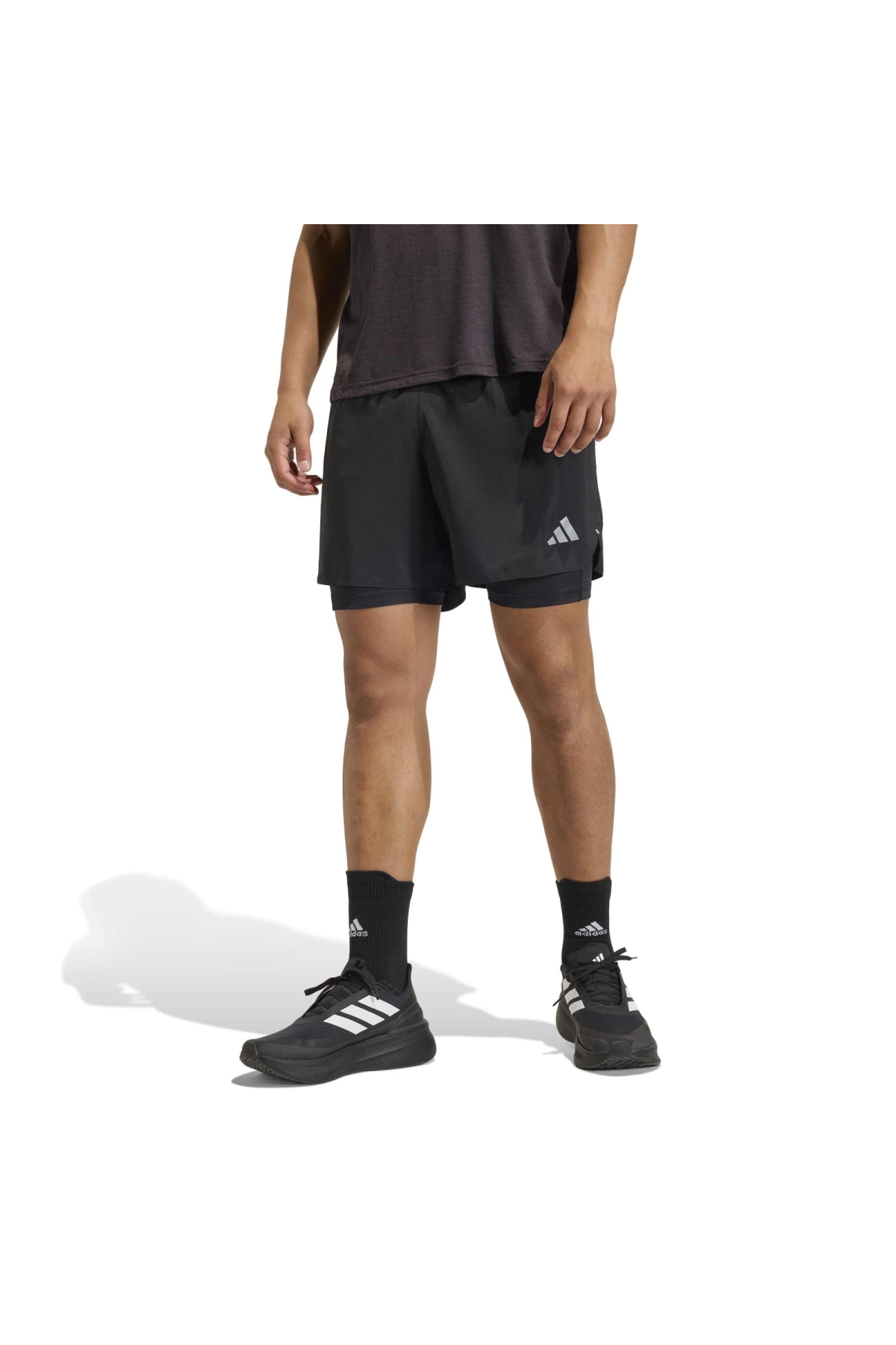 Adidas Şort Run Ess 21 S siyah