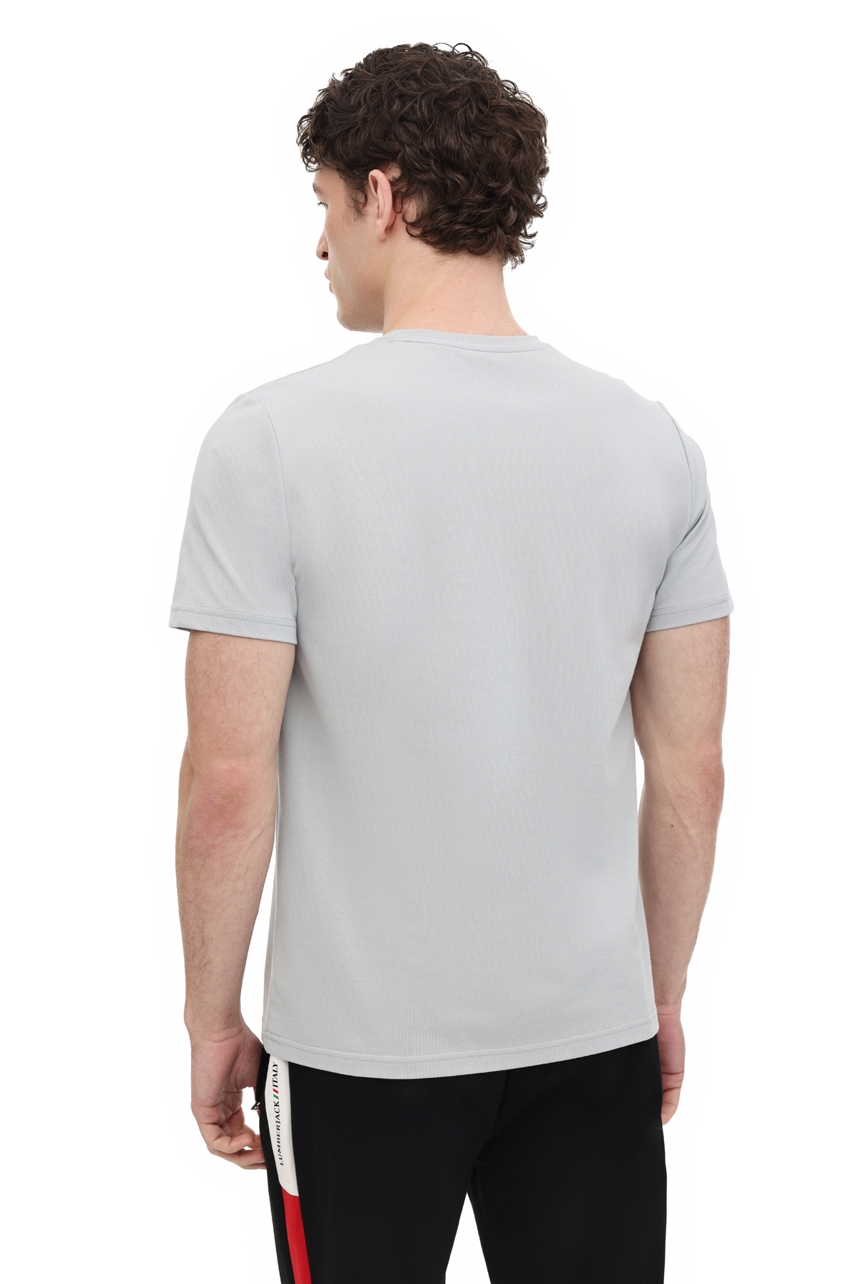 Lumberjack ML LEAN 11ITL1112 6FX GRI Erkek Kısa Kol T-Shirt