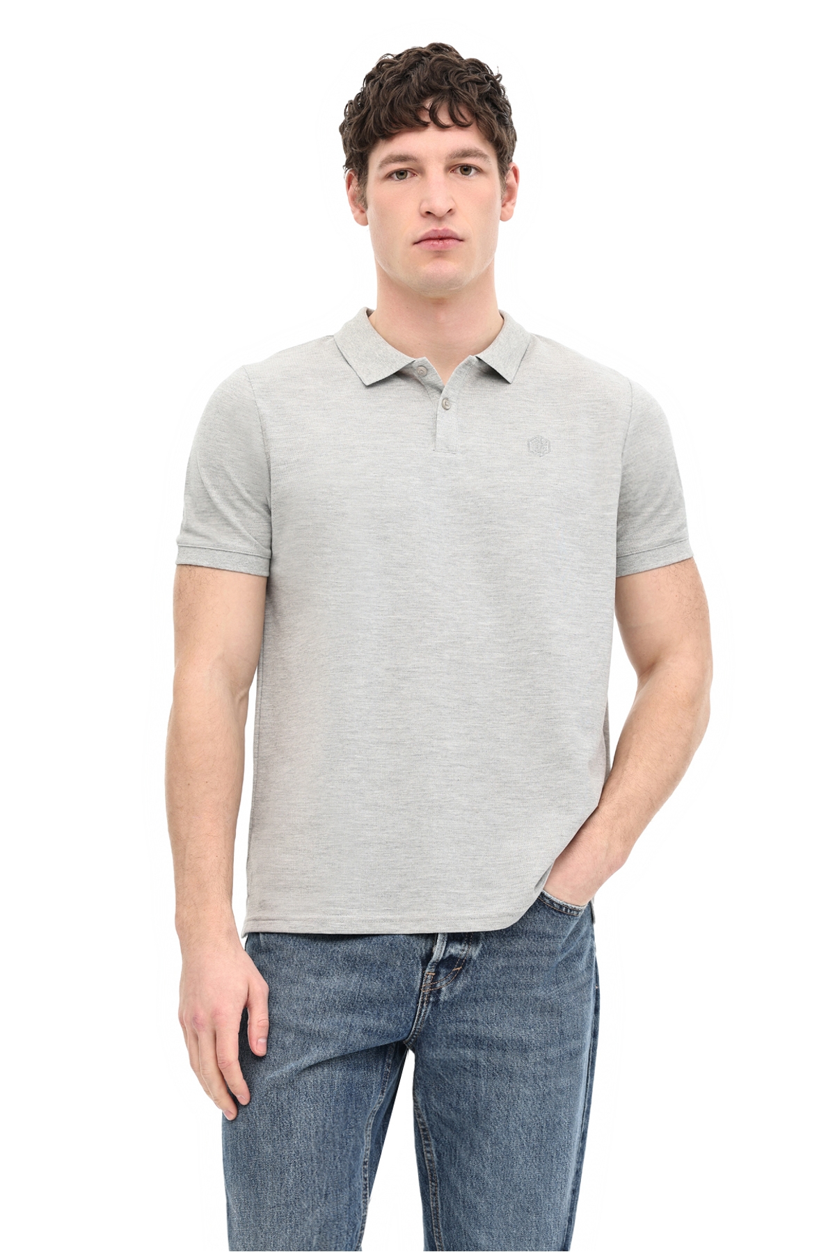 MB CT953 POLO T-SH 6FX GRI MELANJ Erkek Kısa Kol T-Shirt Fiyatları