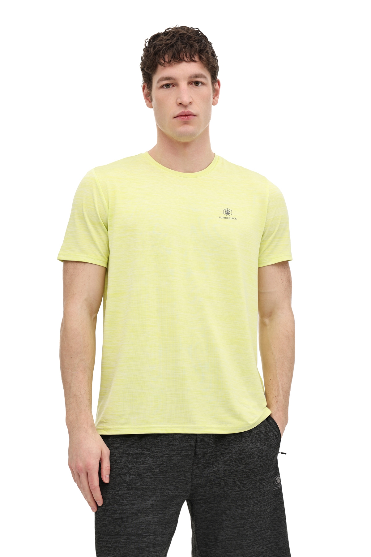 Lumberjack MB CT1328 MLN T-SH 6FX Mavi Erkek Kısa Kol T-Shirt