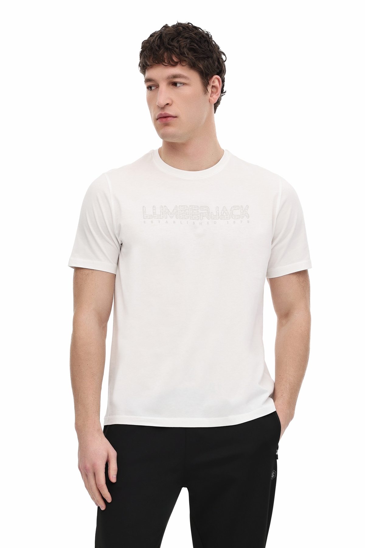 ML JAMES 11-PRF-411 6FX Beyaz Erkek Kısa Kol T-Shirt Fiyatları