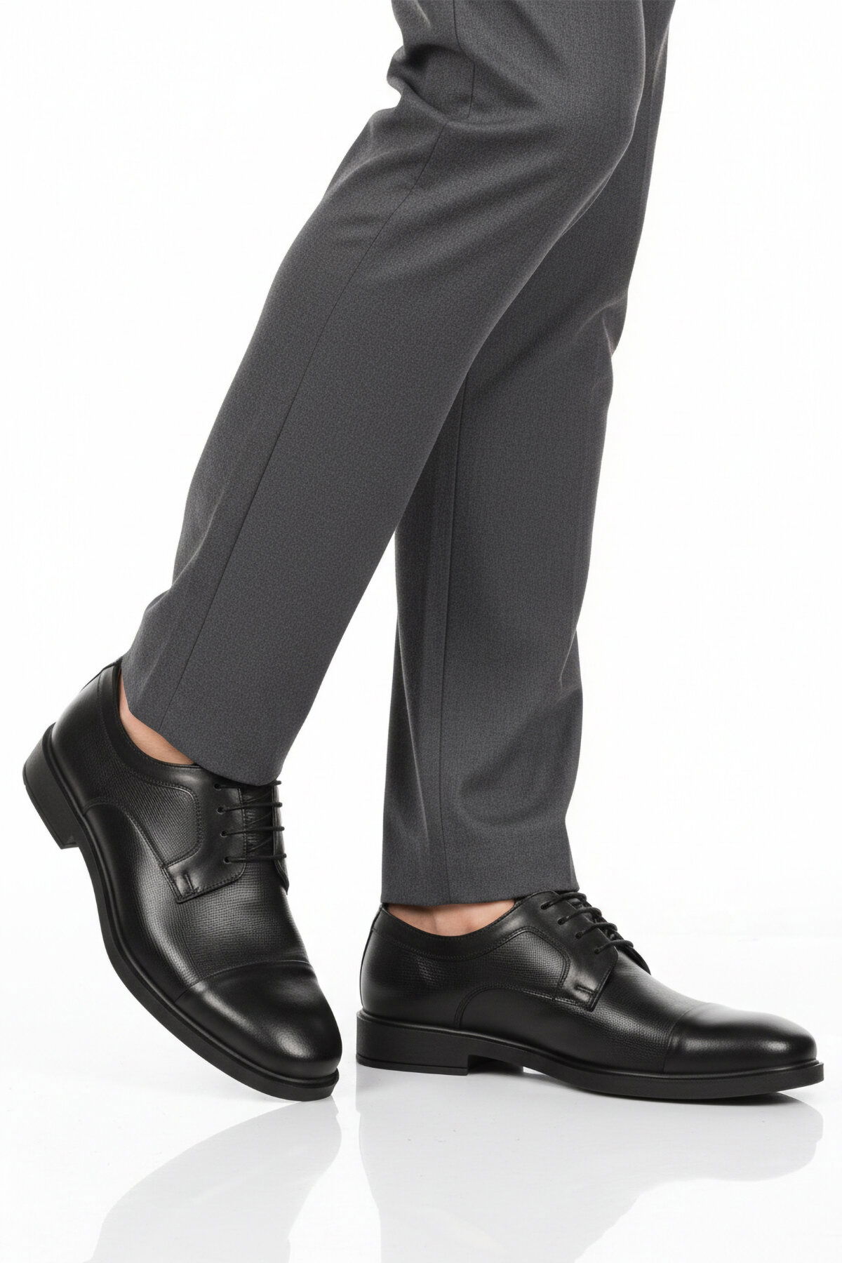 Ayakmod Siyah Ayakmod Hakiki Deri Erkek Casual Ayakkabı 917 M