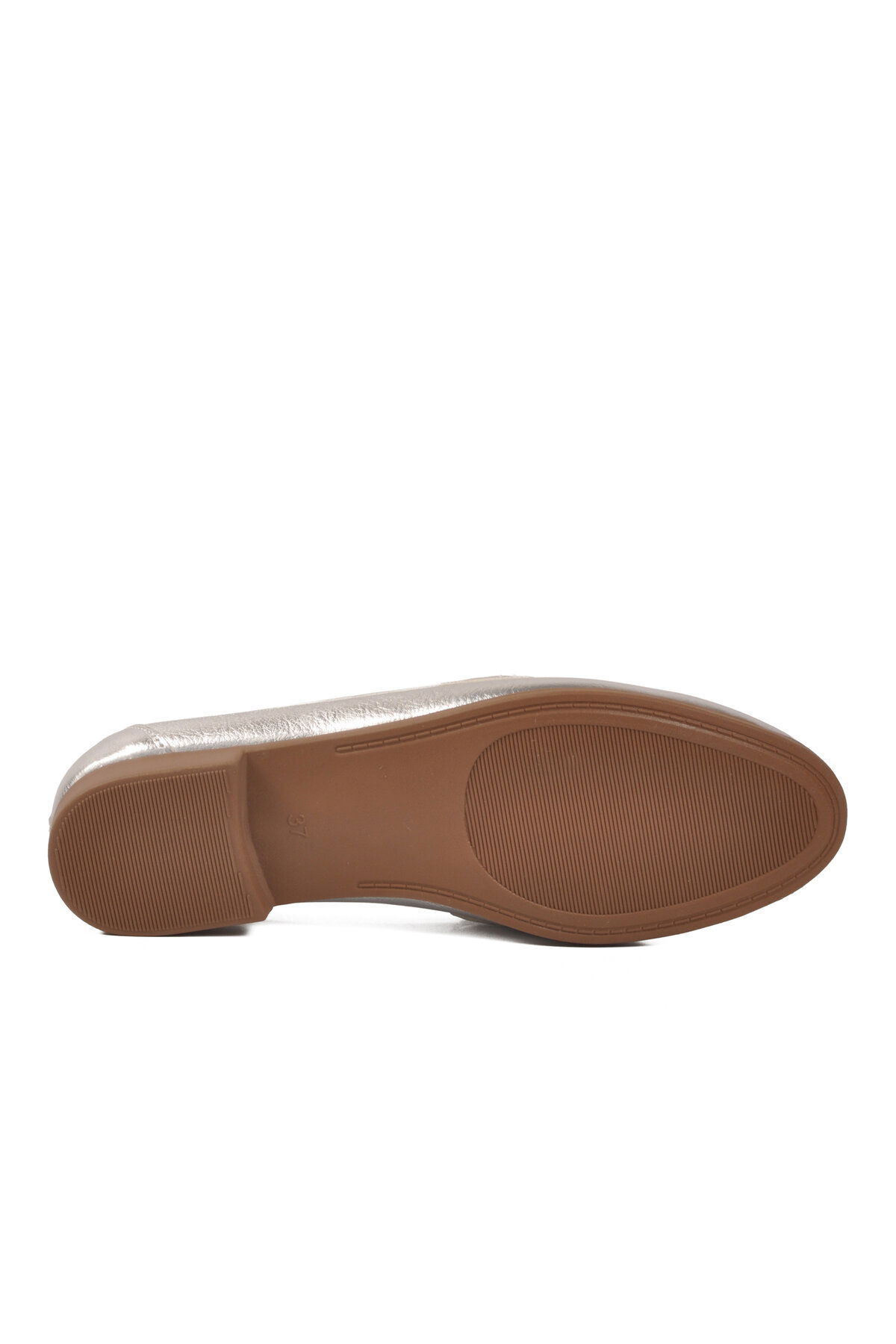 Ayakmod Gri Ayakmod Hafif Esnek Kadın Babet Ayakkabı 572478 Z