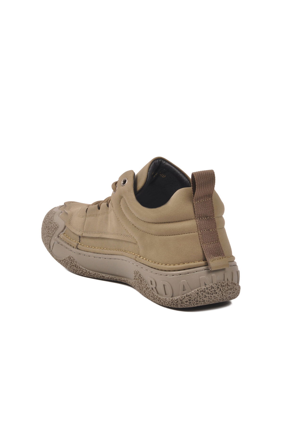 Marcomen Haki Marcomen Hakiki Deri Erkek Casual Ayakkabı