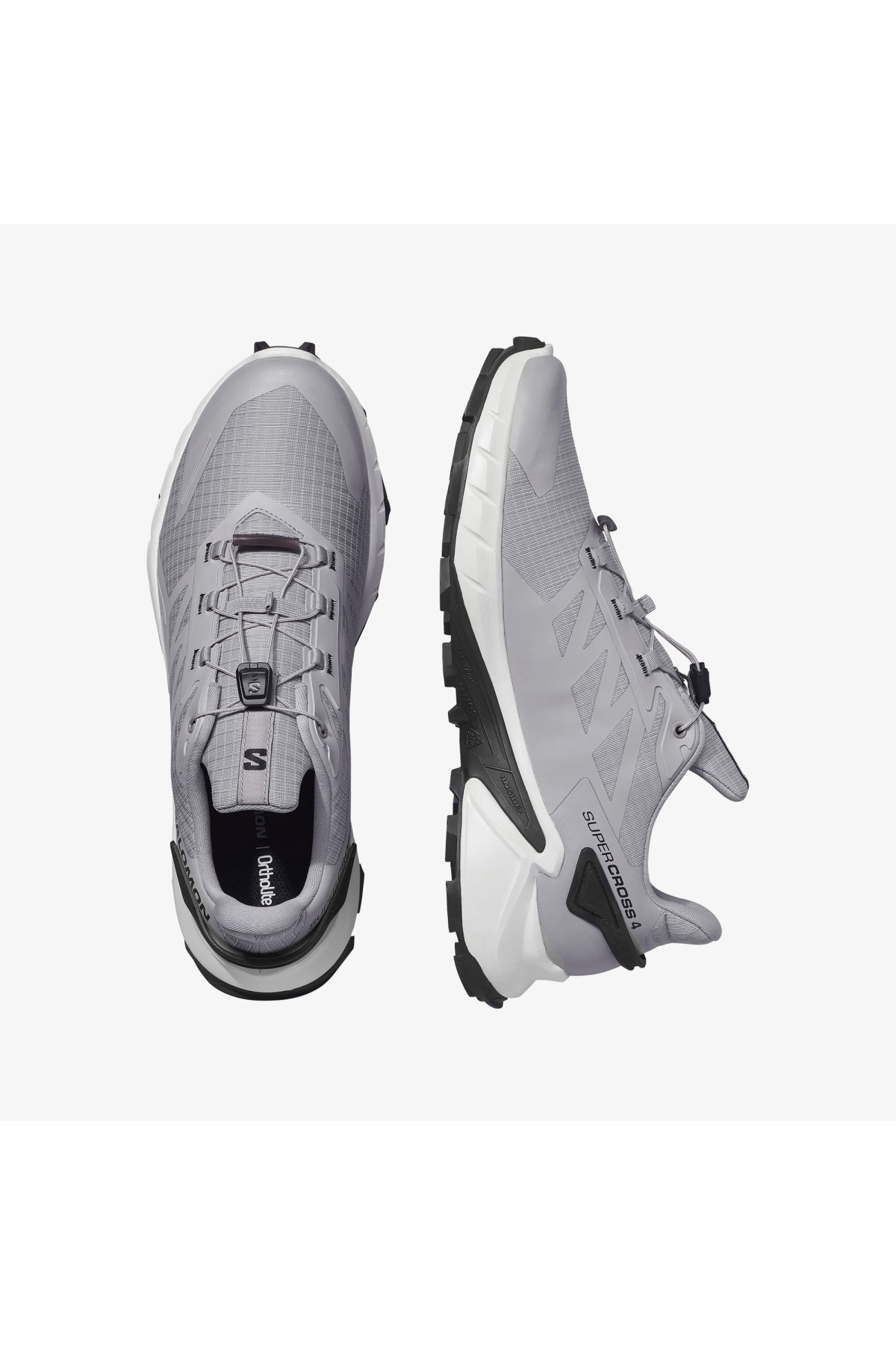 Salomon Gri Salomon Supercross 4 Erkek Koşu Antrenman Ayakkabı L45447500