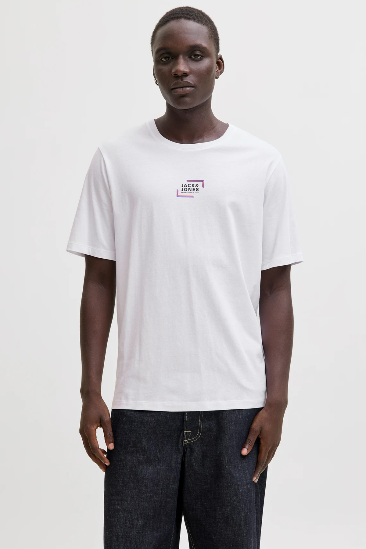 Erkek T Shirt 12268415 BEYAZ-SİYAH Fiyatları | Flo