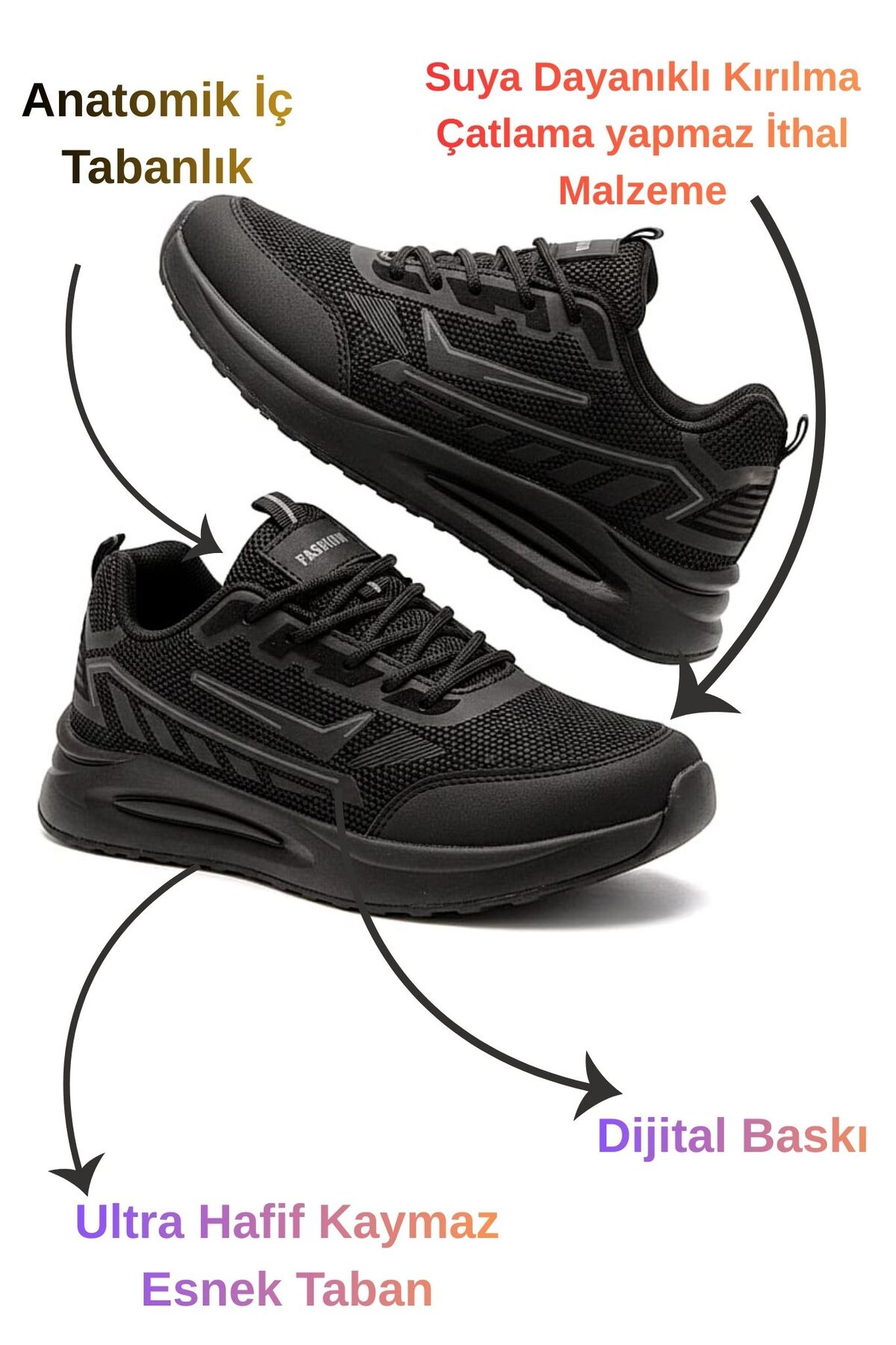 414271 7655 Bağcıklı Ortopedi Sneaker Ayakkabı Fiyatları - 201704135 | Flo