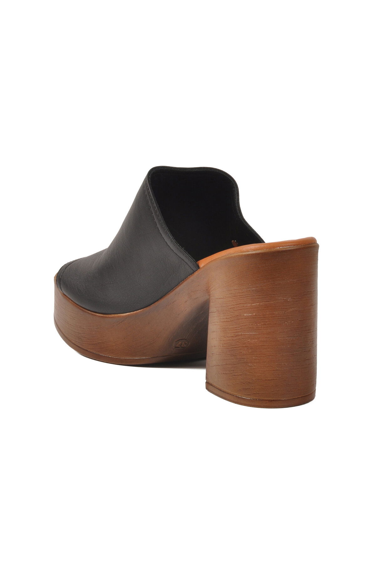 Pierre Cardin Siyah Pierre Cardin Topuklu Kadın Terlik