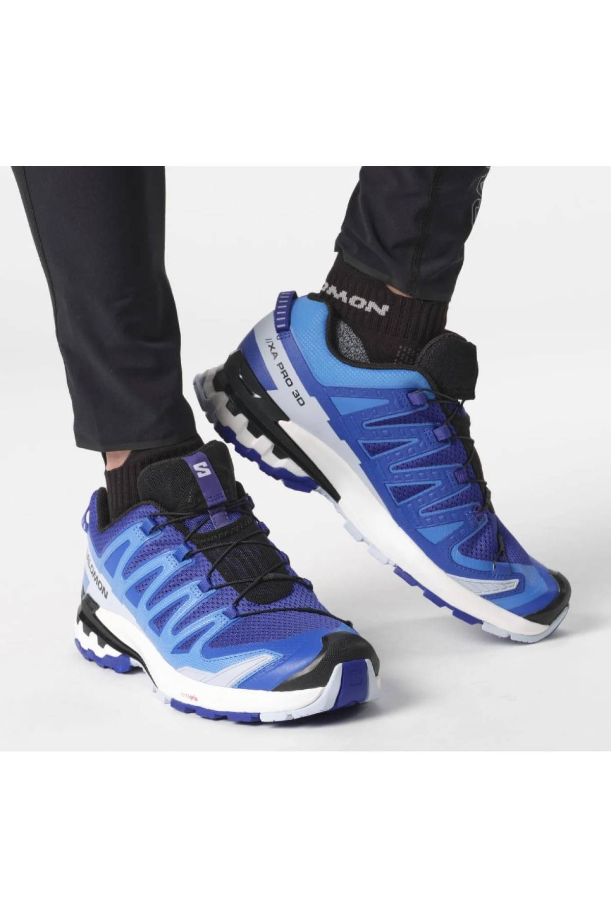 Salomon Gri Salomon Xa Pro 3D V9 Outdoor Erkek Spor Ayakkabı