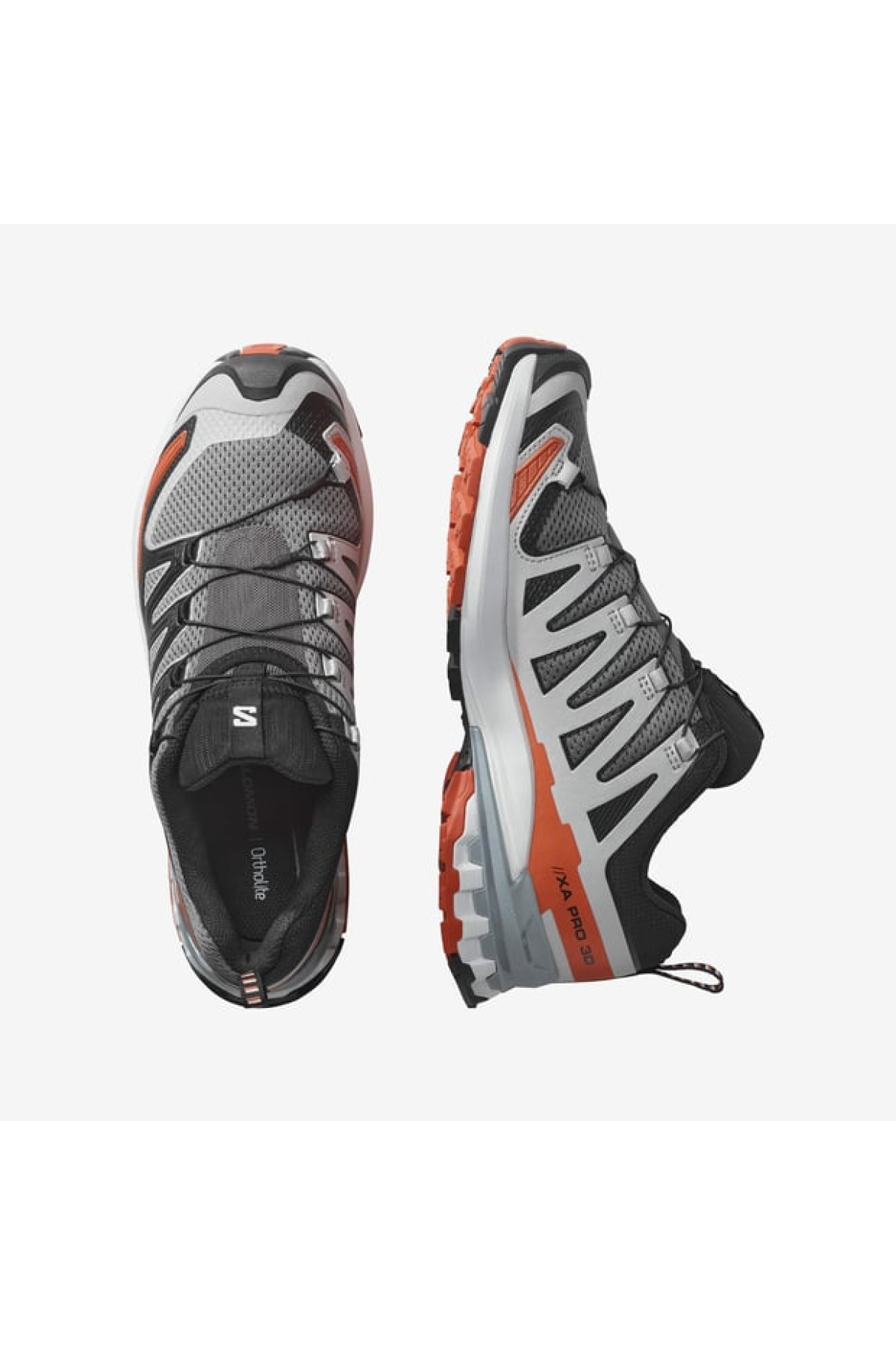 Salomon Gri Salomon Xa Pro 3D V9 Outdoor Erkek Spor Ayakkabı
