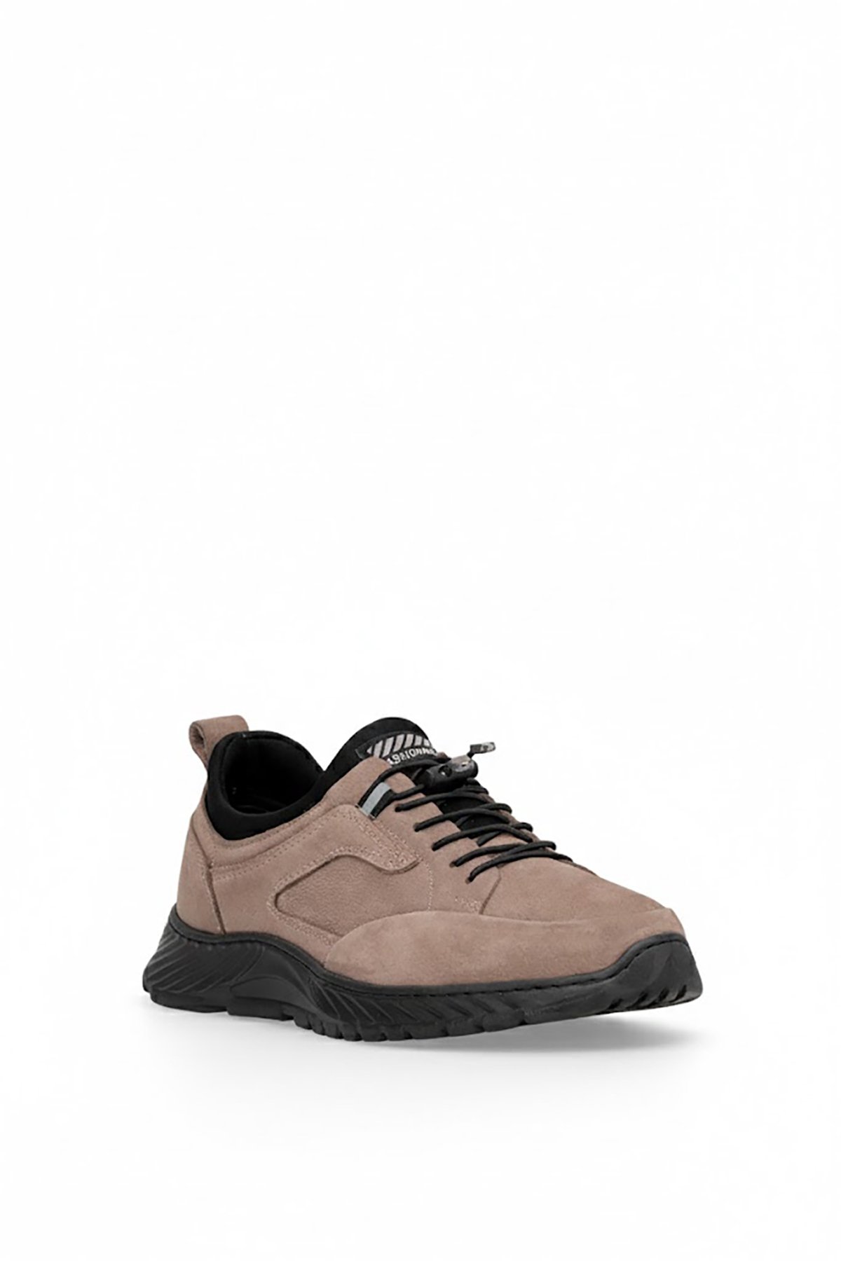 Ayakkabı Fuarı Kum Ayakkabı Fuarı Elit Hakiki 26YSLCMF01N Erkek Nubuk Deri Casual