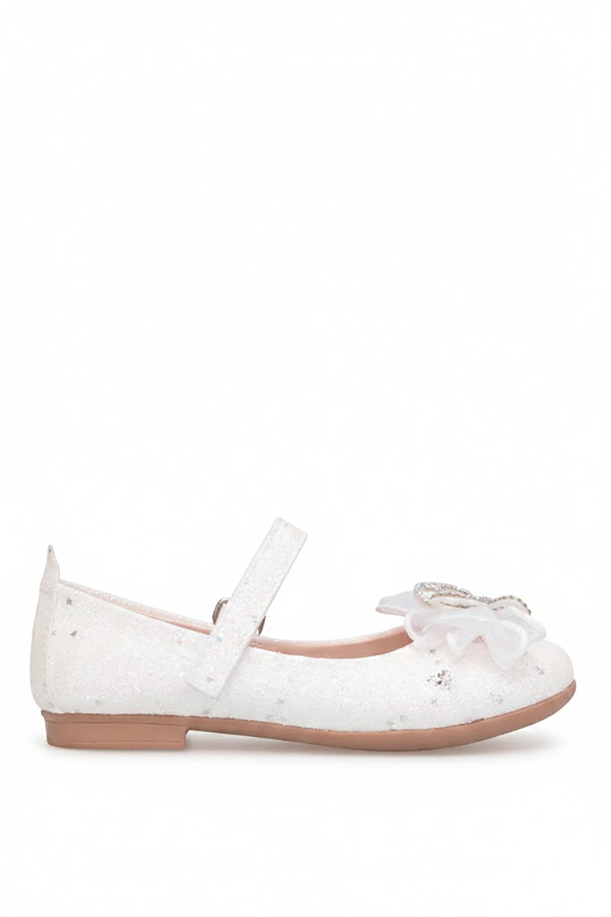 Ayakkabı Fuarı Pembe Ayakkabı Fuarı Fuari Elit HY-F-509-26Y Filet Kız Çocuk Babet