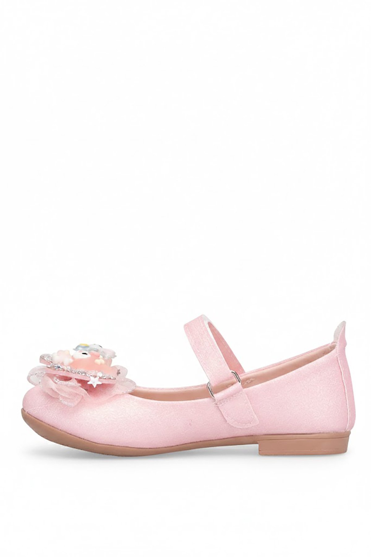 Ayakkabı Fuarı Pembe Ayakkabı Fuarı Elit Hy HY-B-506-26Y Bebe Kız Çocuk Babet