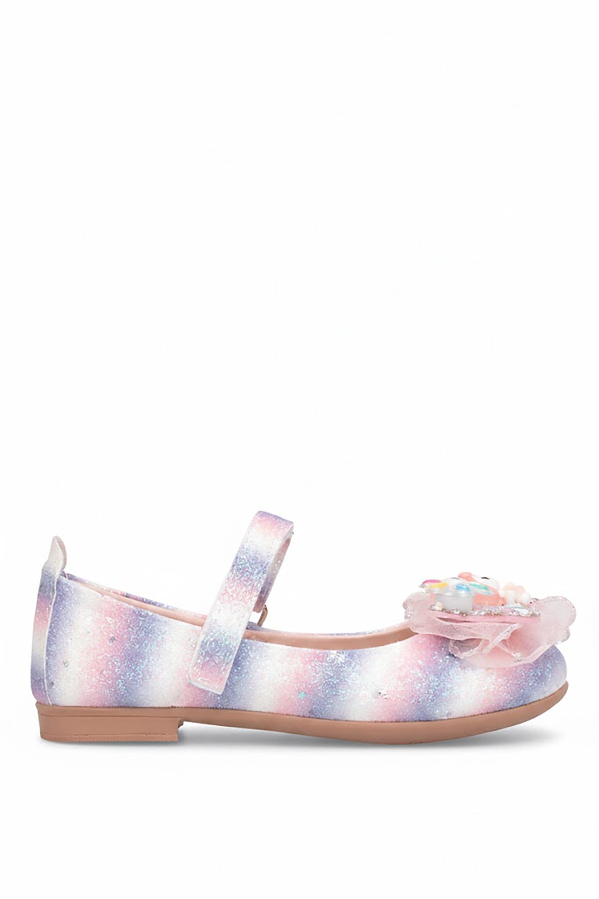 Ayakkabı Fuarı Mor Ayakkabı Fuarı Elit Hy HY-P-506-26Y Patik Kız Çocuk Babet