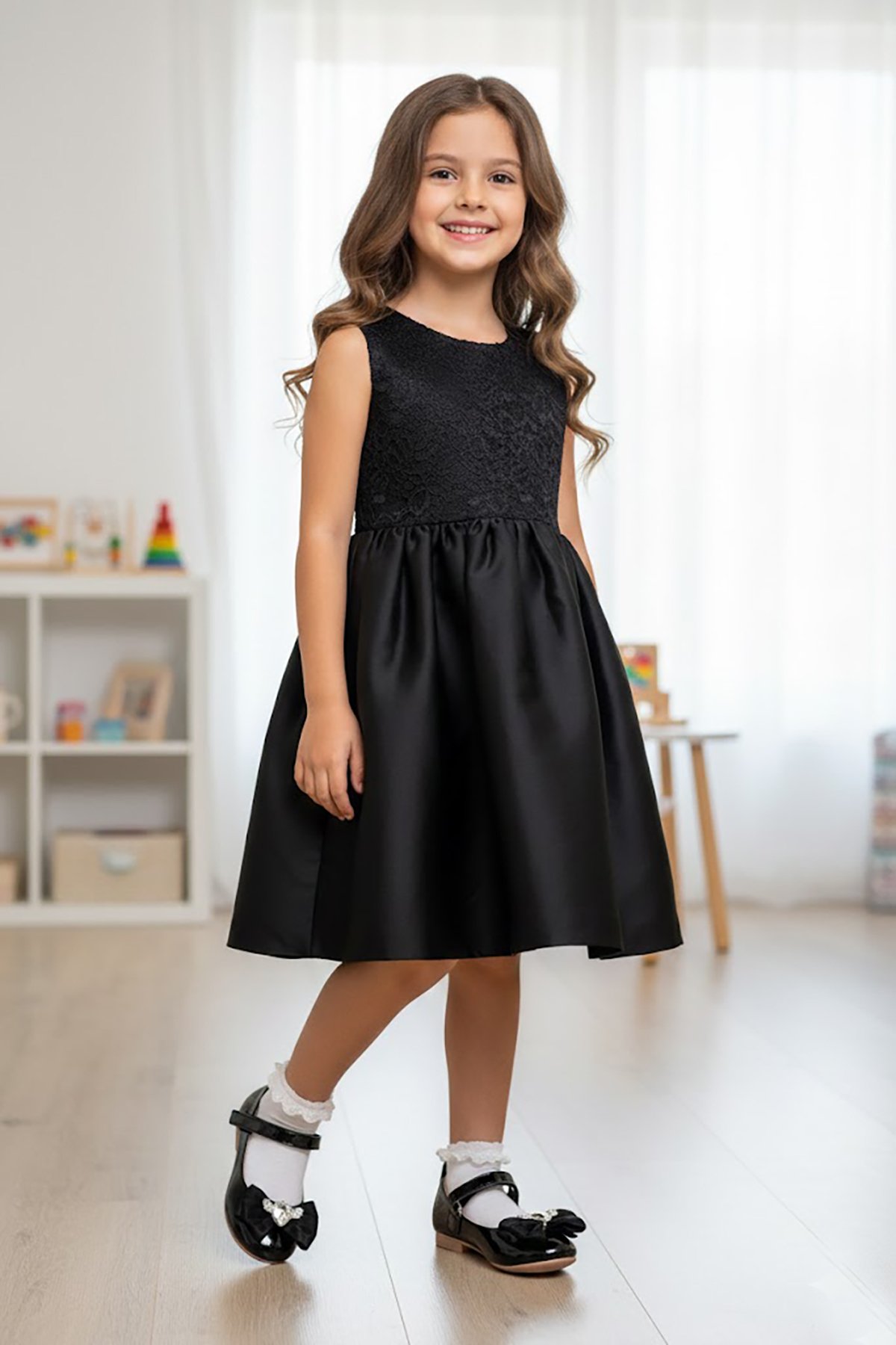 Ayakkabı Fuarı Beyaz Ayakkabı Fuarı Elit Hy HY-P-501-26Y Patik Kız Çocuk Babet