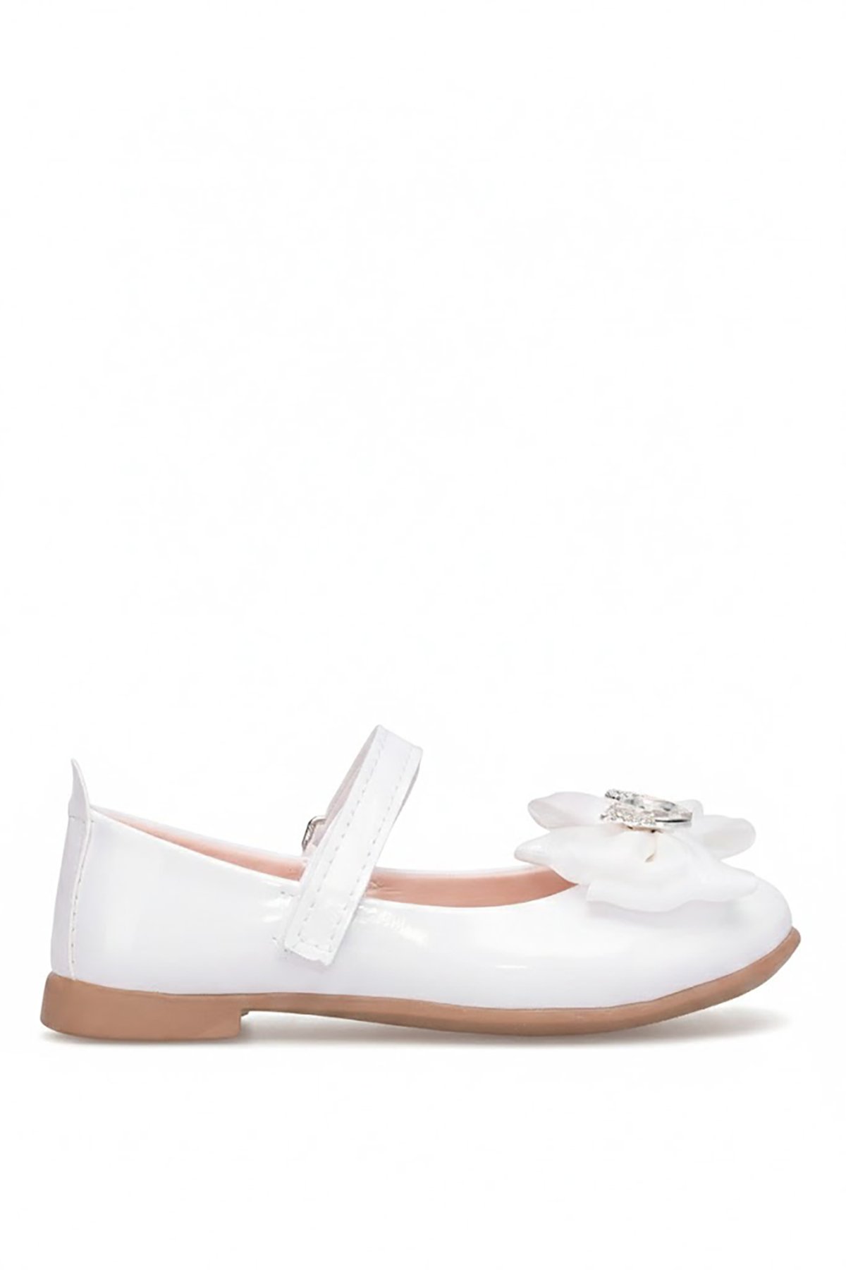 Ayakkabı Fuarı Beyaz Ayakkabı Fuarı Elit Hy HY-P-501-26Y Patik Kız Çocuk Babet
