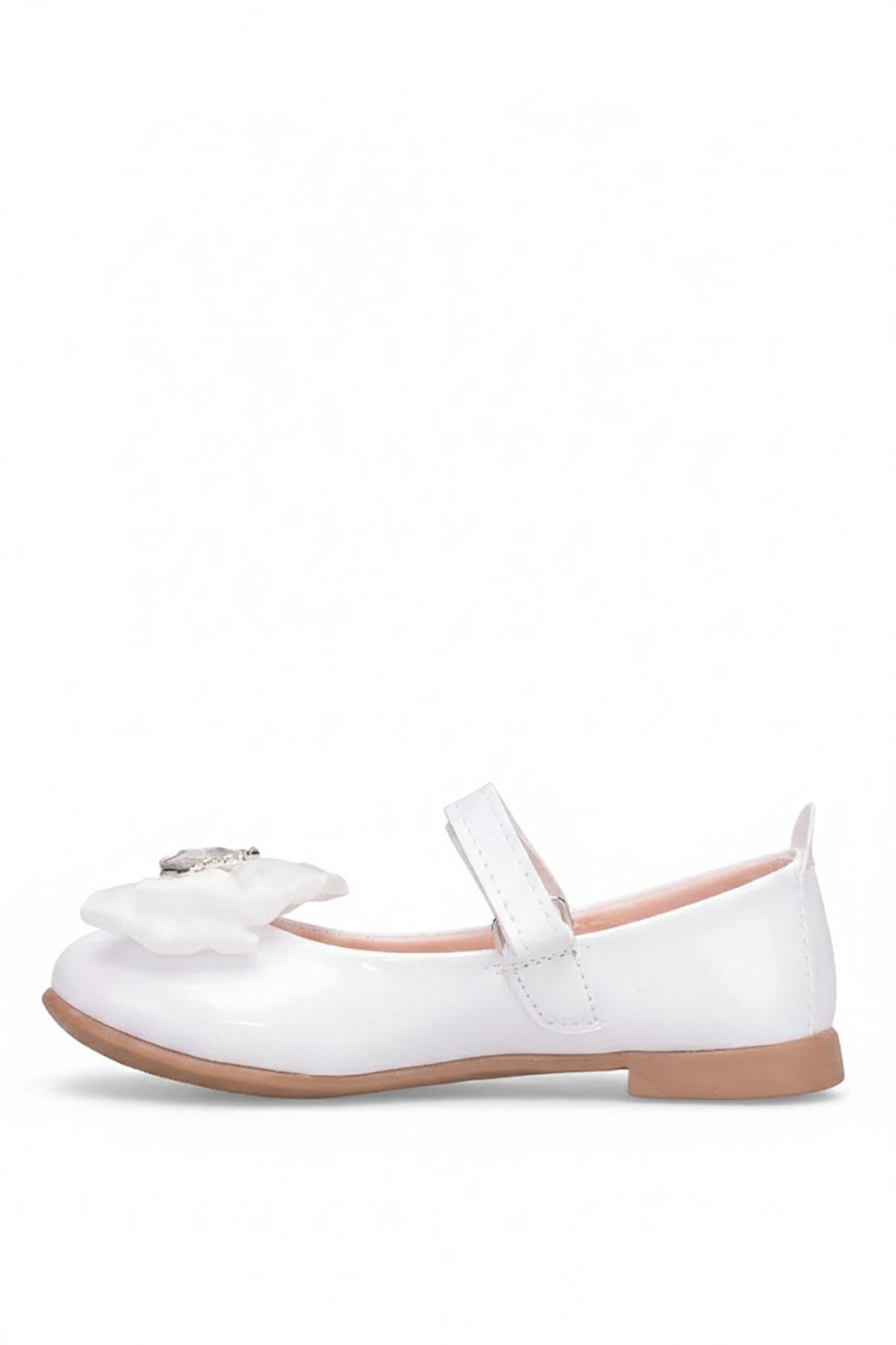Ayakkabı Fuarı Beyaz Ayakkabı Fuarı Elit Hy HY-P-501-26Y Patik Kız Çocuk Babet