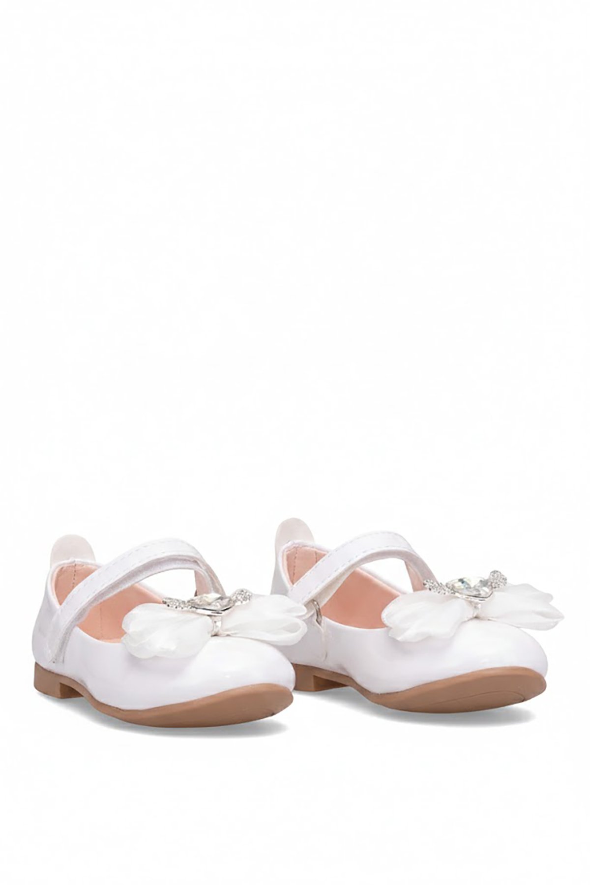 Ayakkabı Fuarı Beyaz Ayakkabı Fuarı Elit Hy HY-P-501-26Y Patik Kız Çocuk Babet
