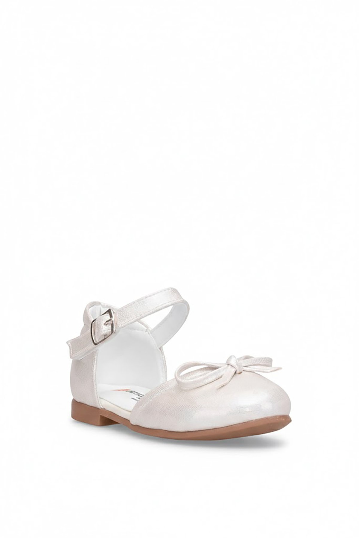 Ayakkabı Fuarı Beyaz Ayakkabı Fuarı Fuari Elit A-F-Bıyık-26Y Filet Kız Çocuk Babet