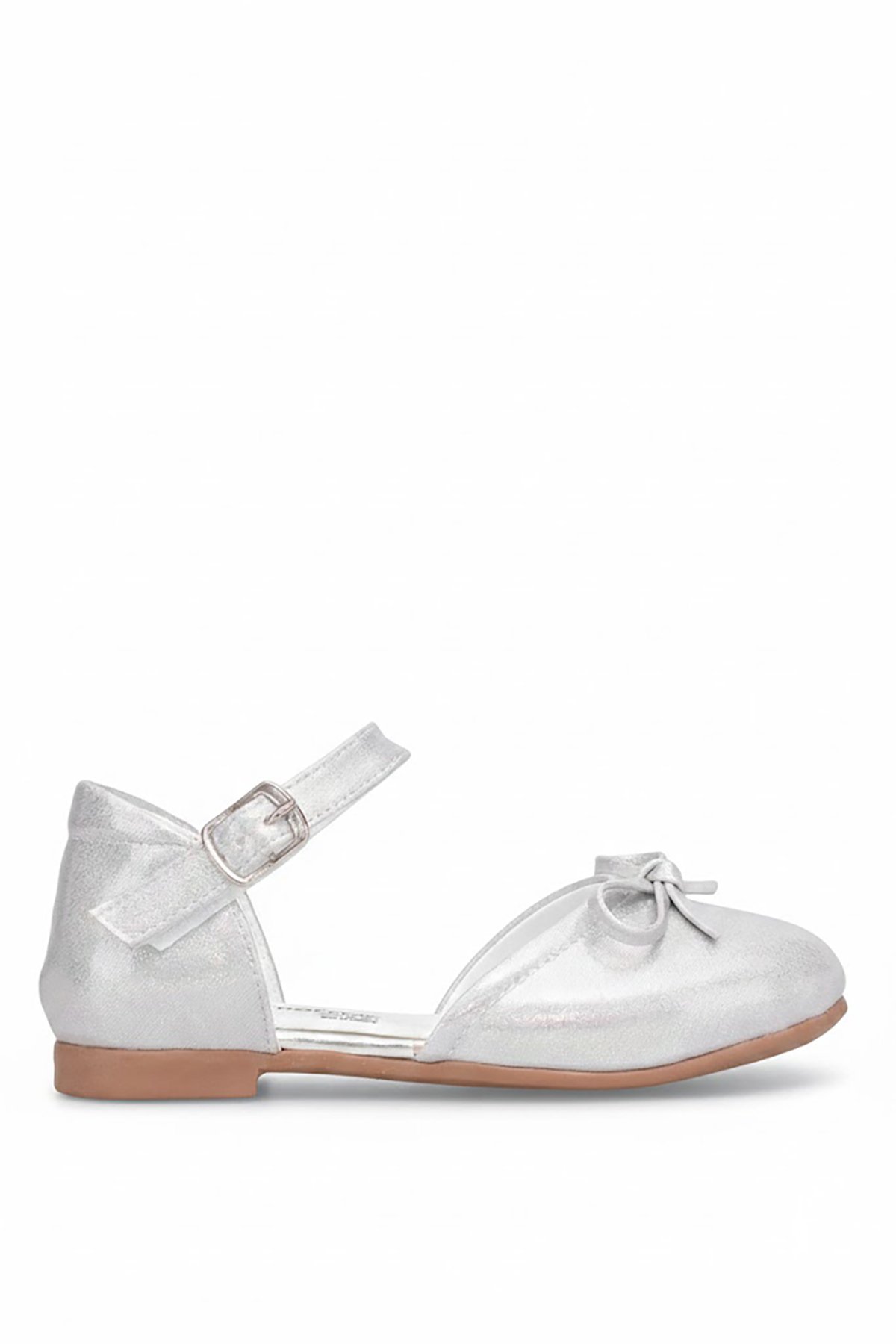 Ayakkabı Fuarı Beyaz Ayakkabı Fuarı Fuari Elit A-F-Bıyık-26Y Filet Kız Çocuk Babet